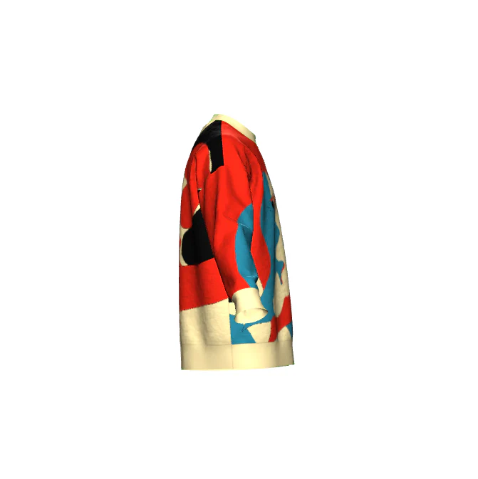 The Heart Knitted Sweater La Mancha Collection - Image 6