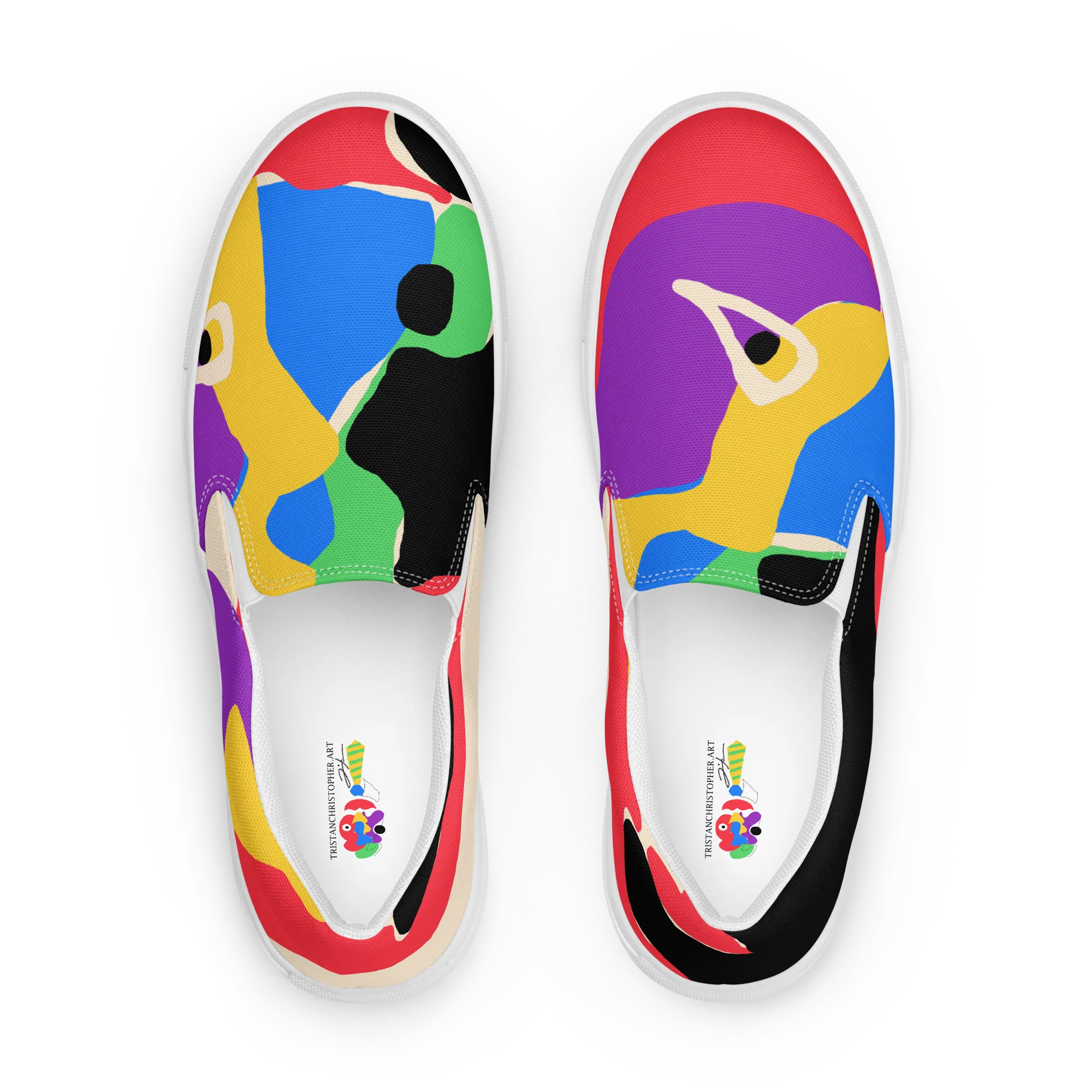 The Heart Latte Whisper Men’s Shoes - Image 6