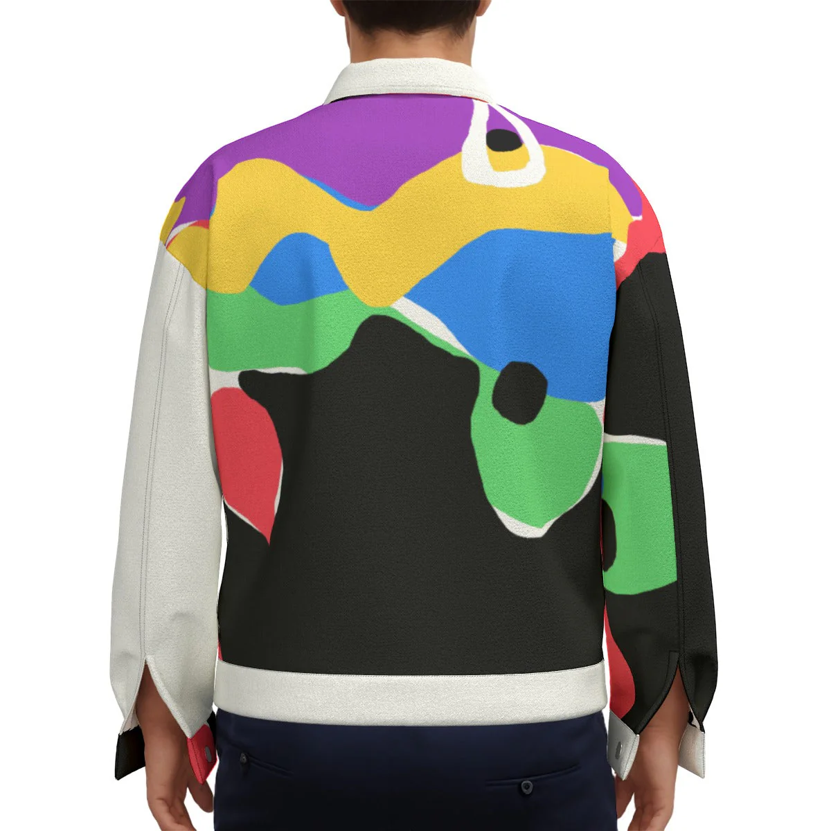 The Heart Men's Canvas Jacket - Image 6