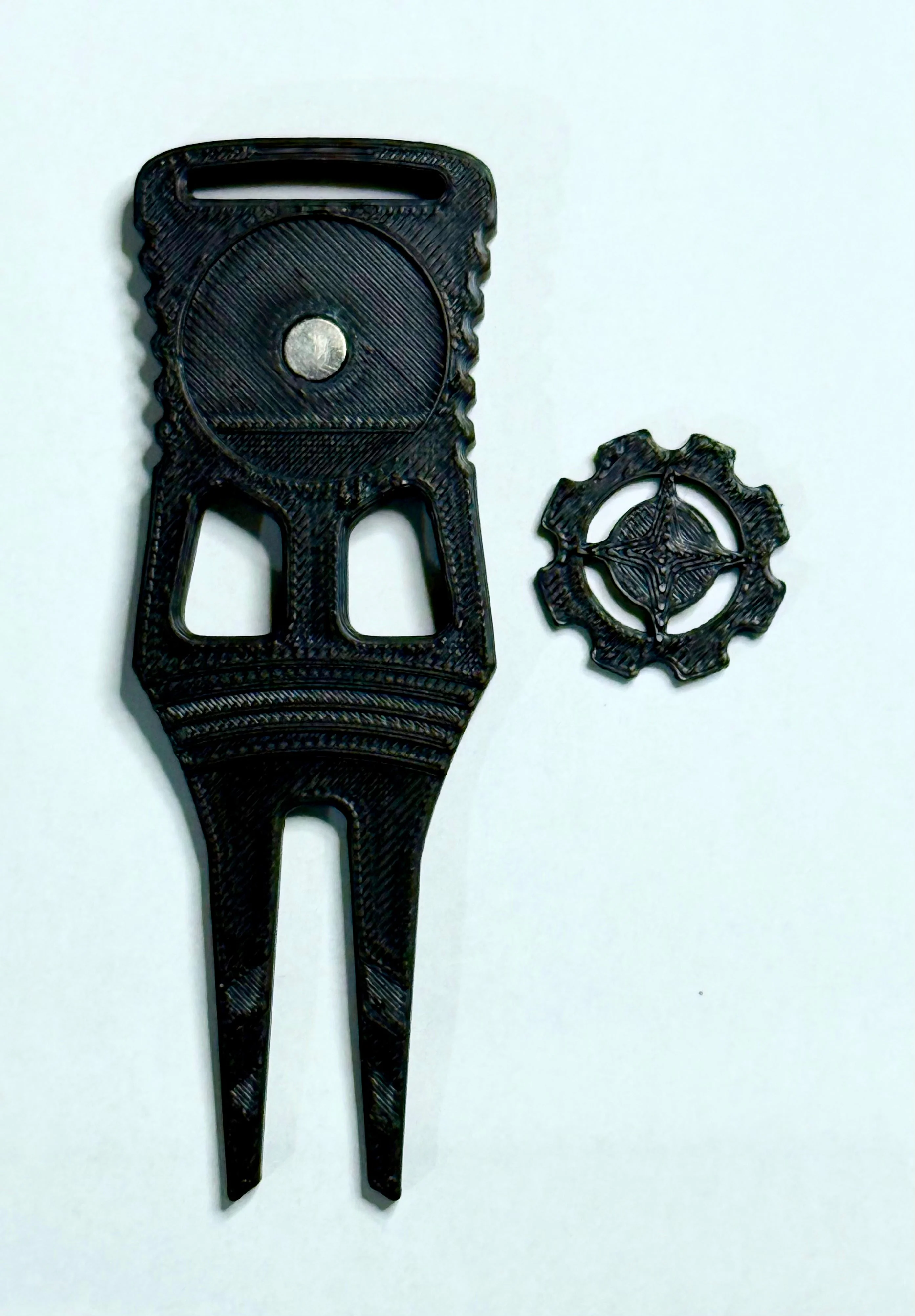 "The Vet" Divot Tool & Ball Marker 1.0 - Blackout - Image 5