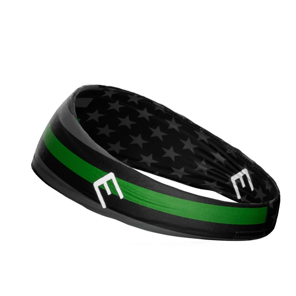 Thin Green Line Headband - Image 4