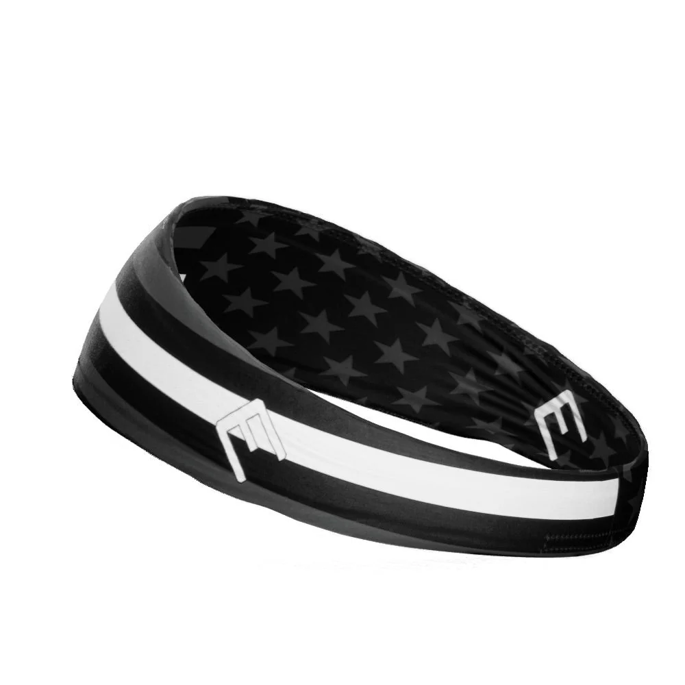 Thin White Line Headband - Image 4
