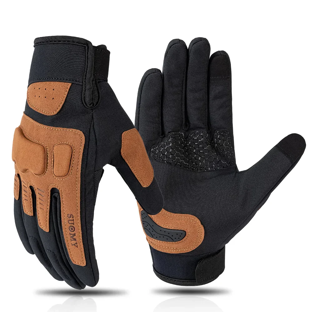 Three-color Anti-collision Breathable Non-slip Windproof Touch Screen Outdoor Gloves - Image 8