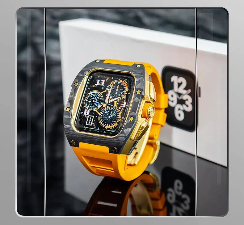 Titanium Alloy Apple Watch Modification Kit, 44mm,45mm - Image 22