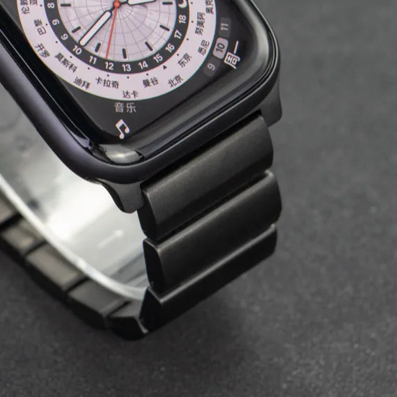 Titanium Silver Apple Watch Band Connector/Adapter - Image 6