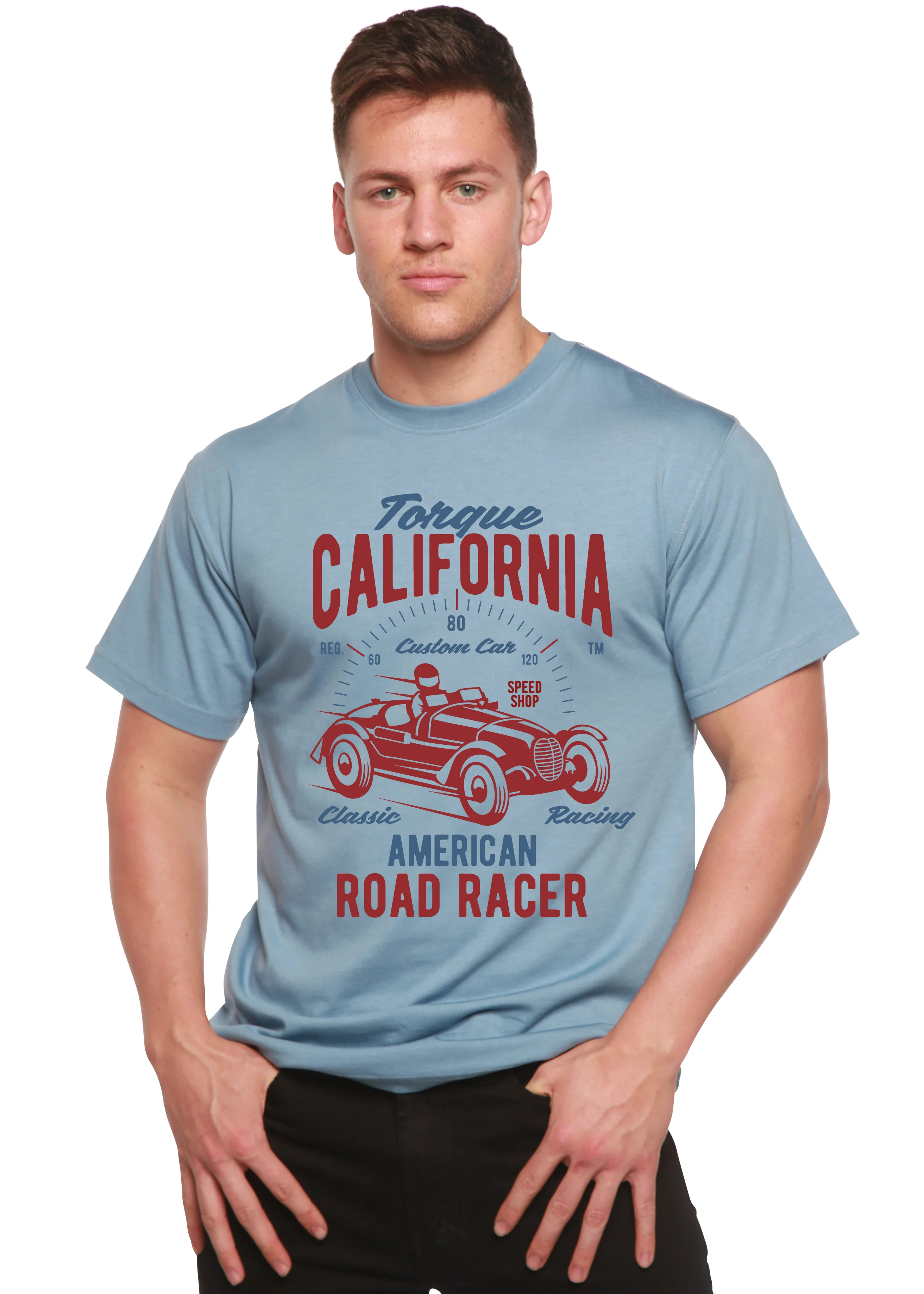 Torque California Spun Bamboo® Men's Bamboo Viscose/Organic Cotton Short Sleeve Graphic T-Shirt - Image 2