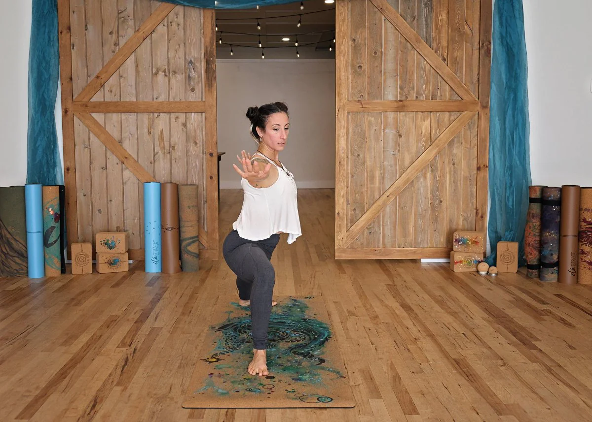 Tribute to Keya (Turtle) Cork Yoga Mat - Image 3