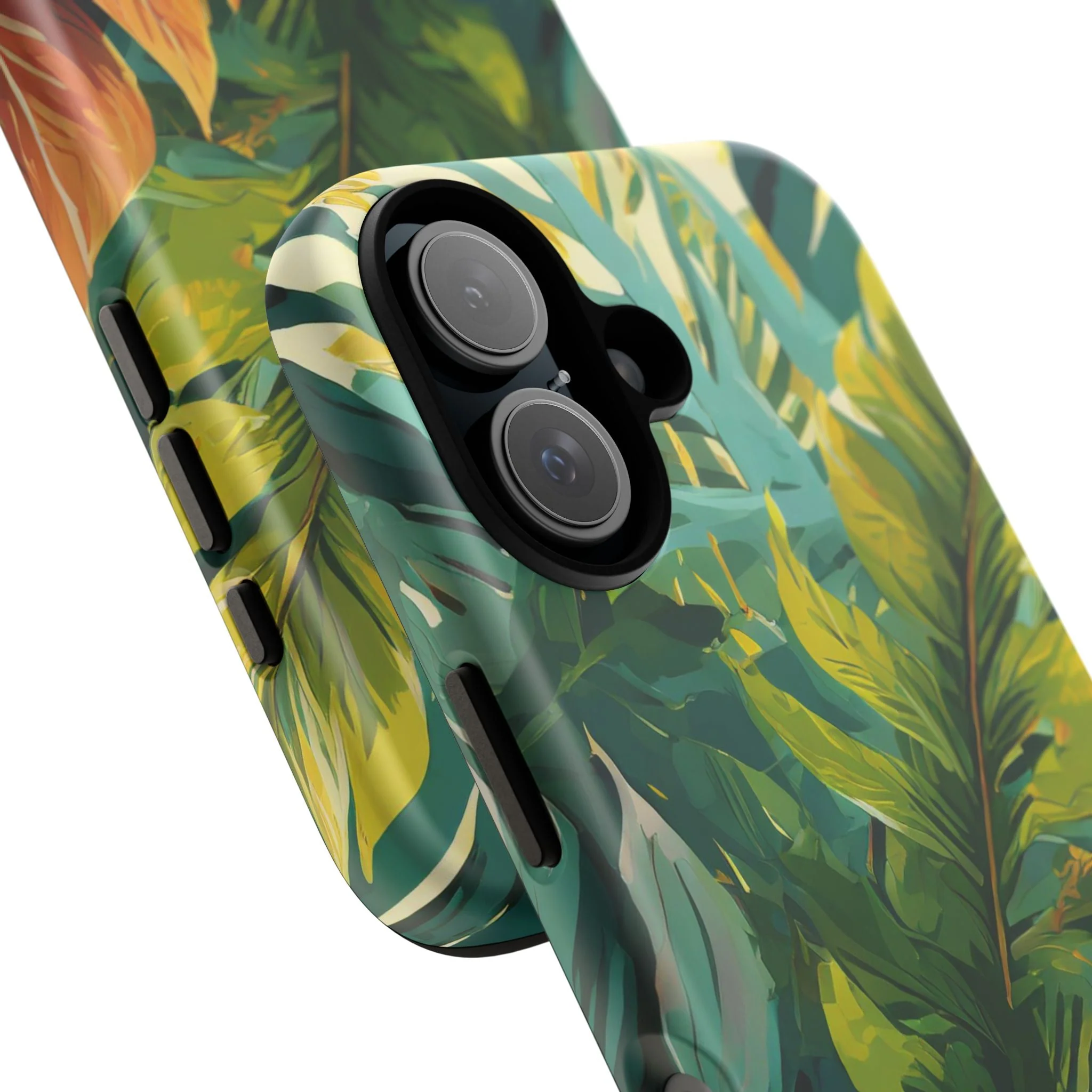 Tropical Leaf Tough Phone Case - Image 96