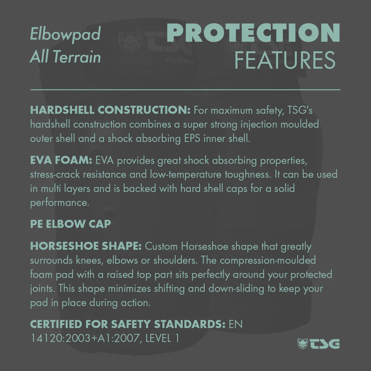 TSG - Elbowpad All Terrain (Skate Elbow Pads) - Image 5