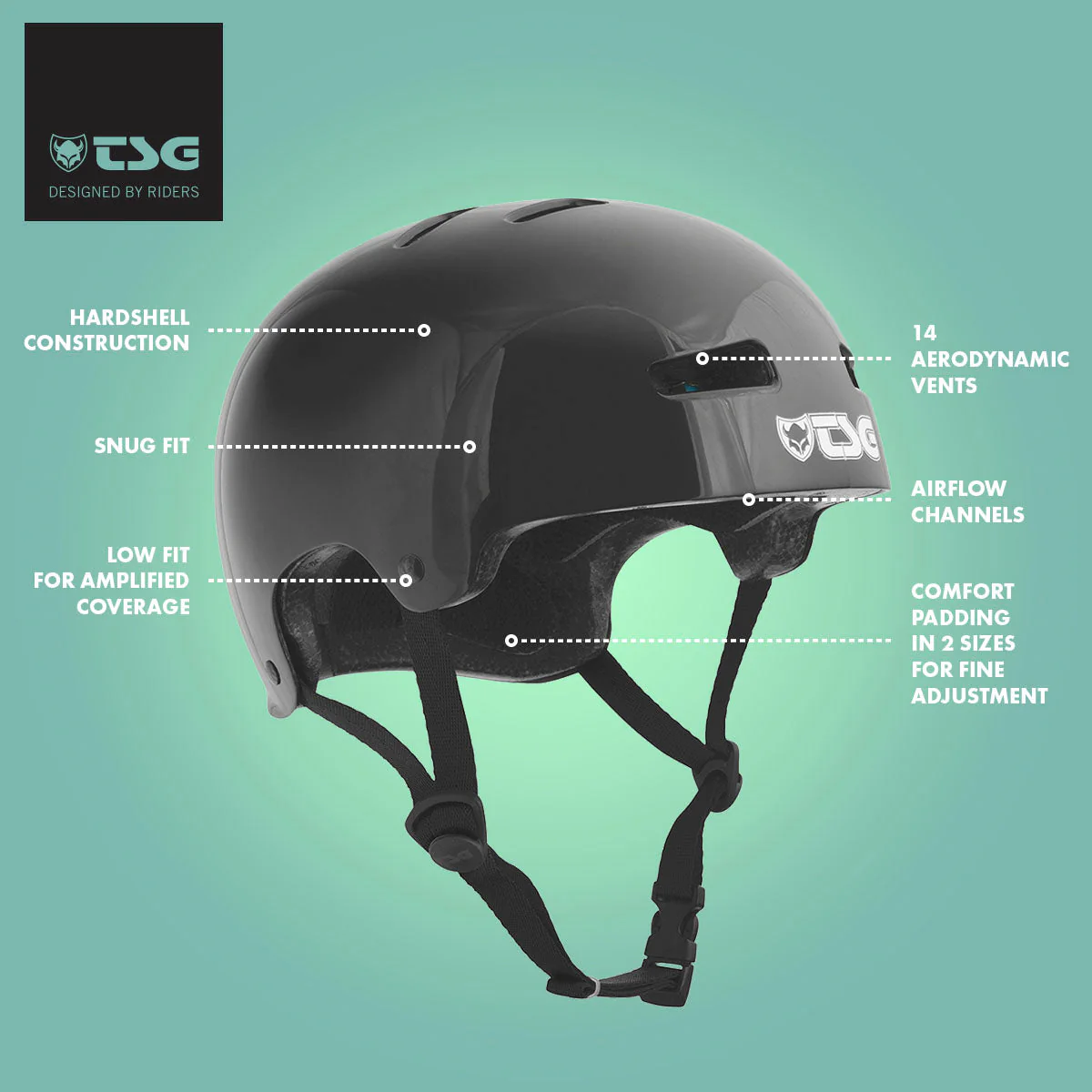 TSG - Evolution Youth Helmet - Image 3