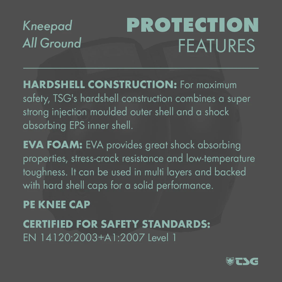 TSG - Kneepad All Ground (Skate Knee Pads) - Image 5