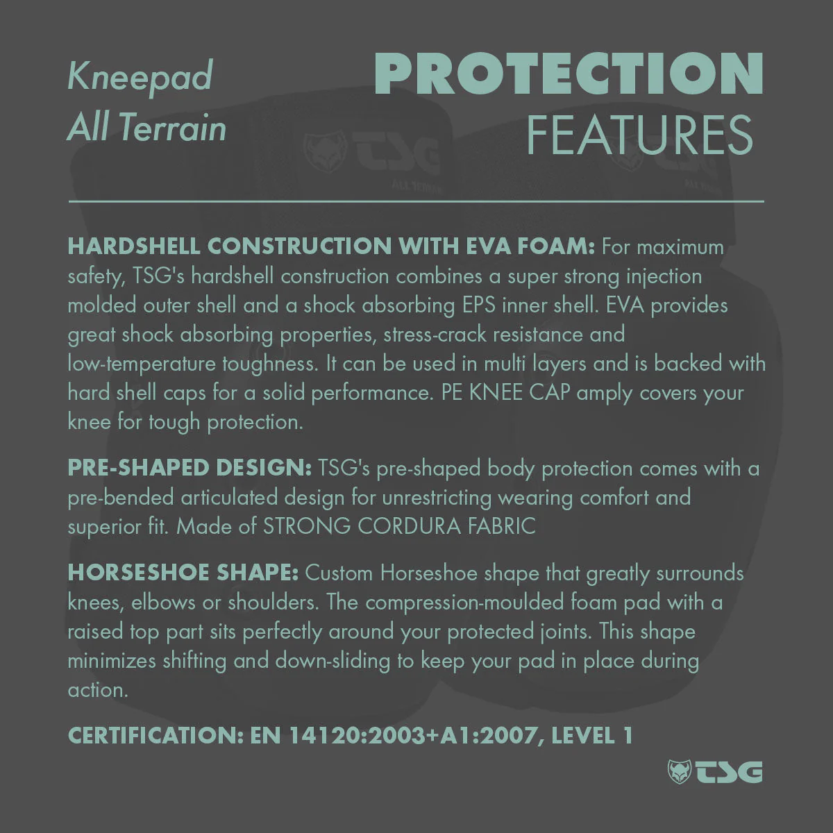 TSG - Kneepad All Terrain (Skate Knee Pads) - Image 5