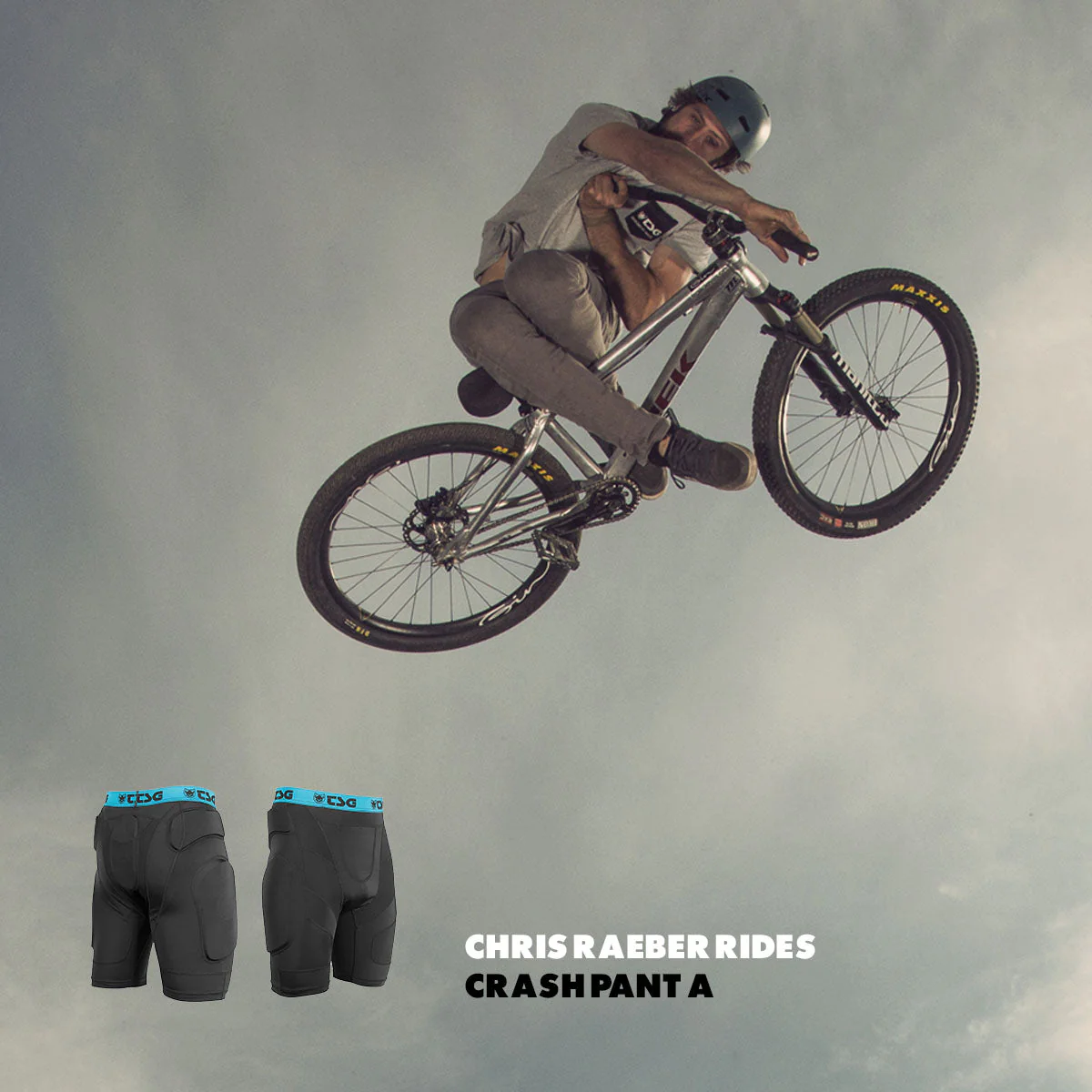 TSG - Protective Shorts - Crash Pant A - Black - Image 6