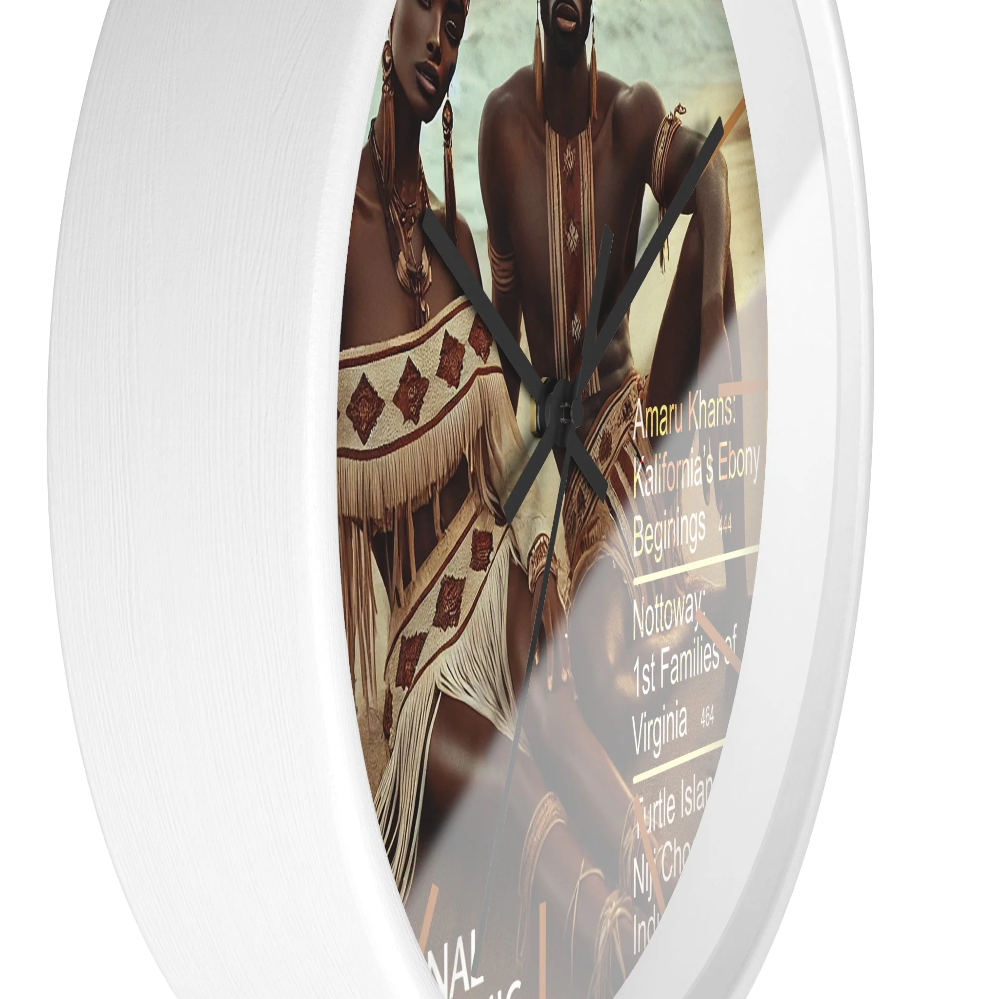 Turtle Island Amaru Khan Aborigine Wall Clock - Image 13