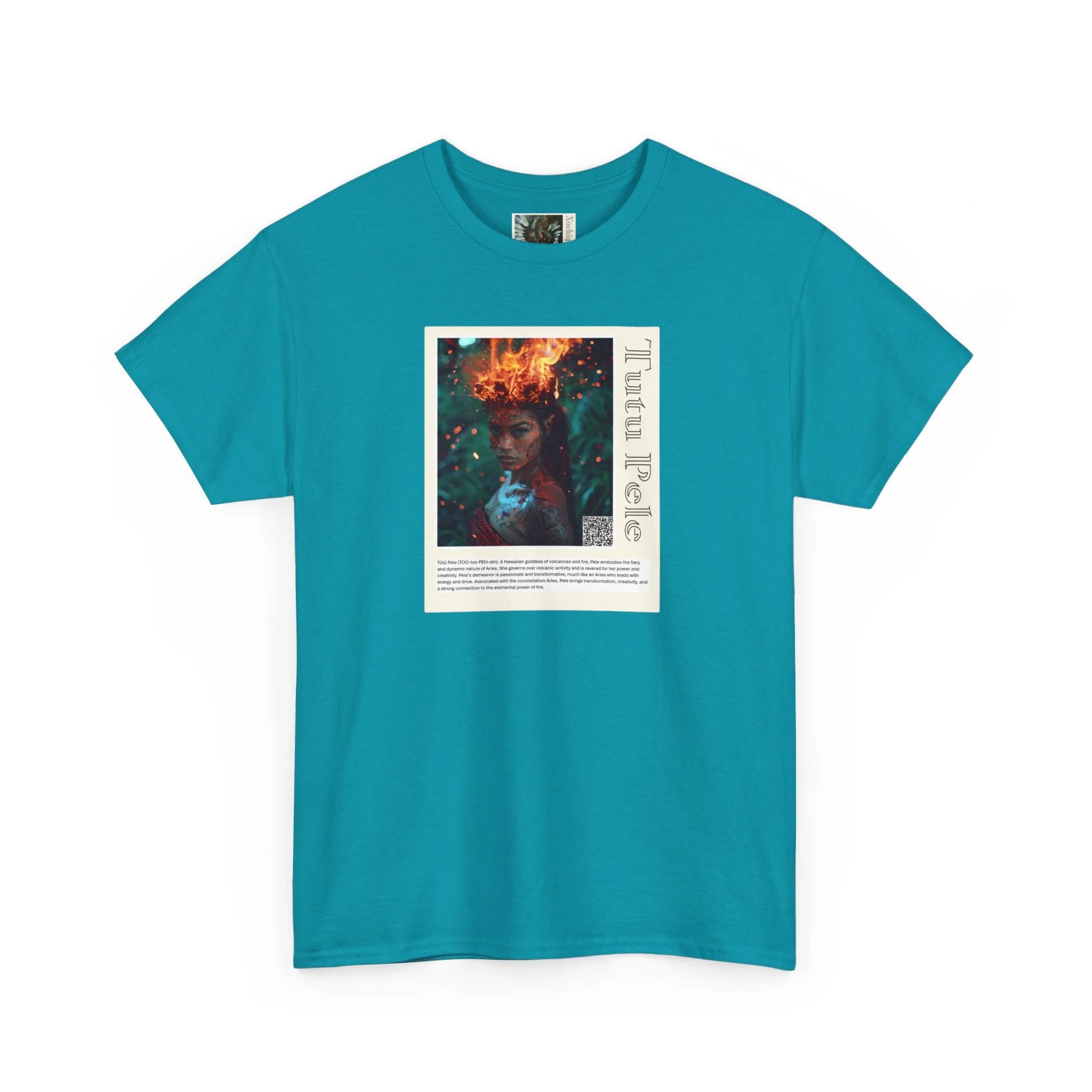 Tūtū Pele Aziza & Fae Unisex Heavy Cotton Tee - Image 9