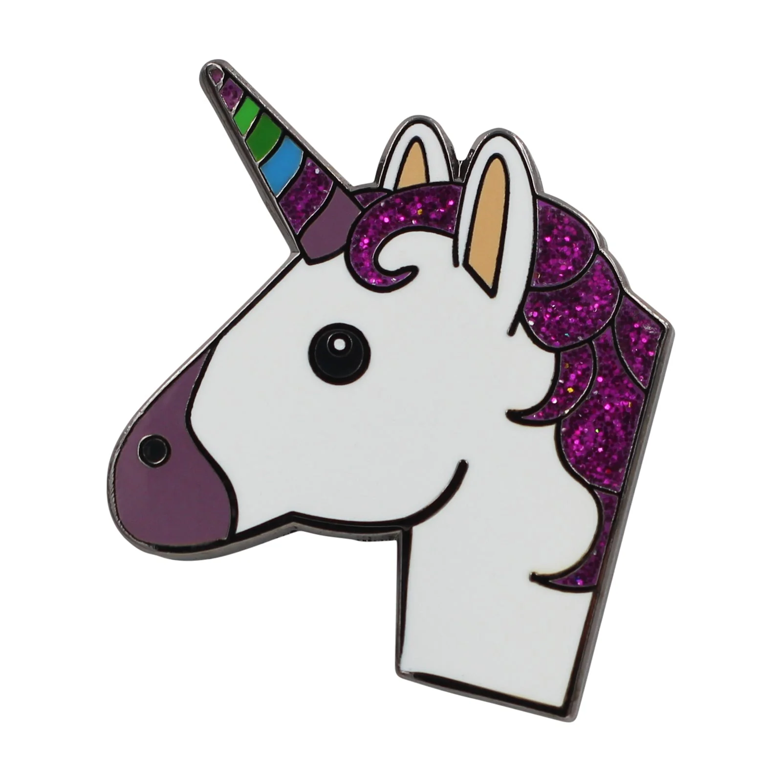 Unicorn Emoji Pin – Enamel Pin For Your Life - Image 2