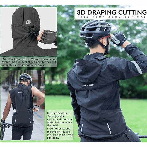 Unisex 3-in-1 Detachable Cycling Jacket - Image 5