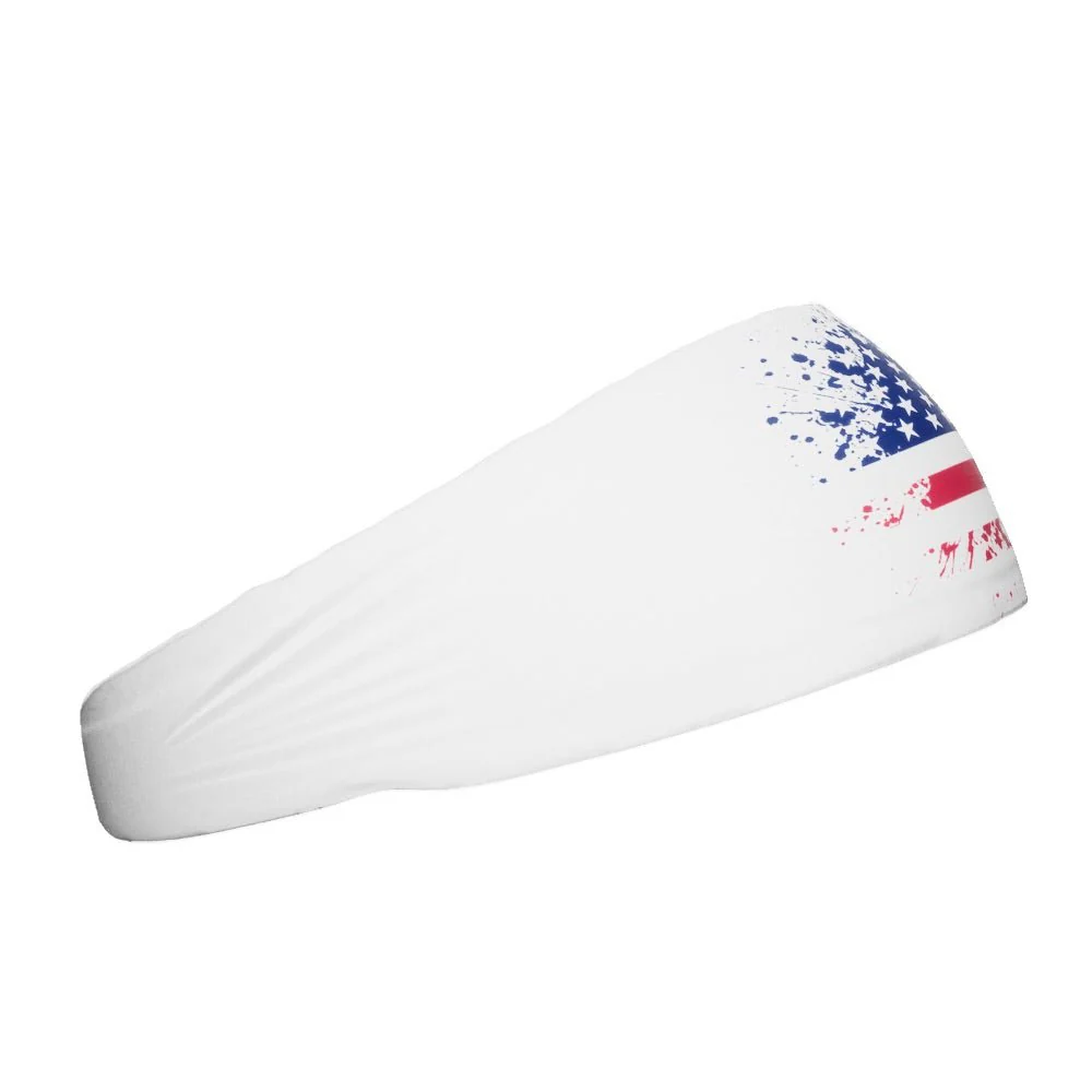 USA Splattered Headband - Image 3
