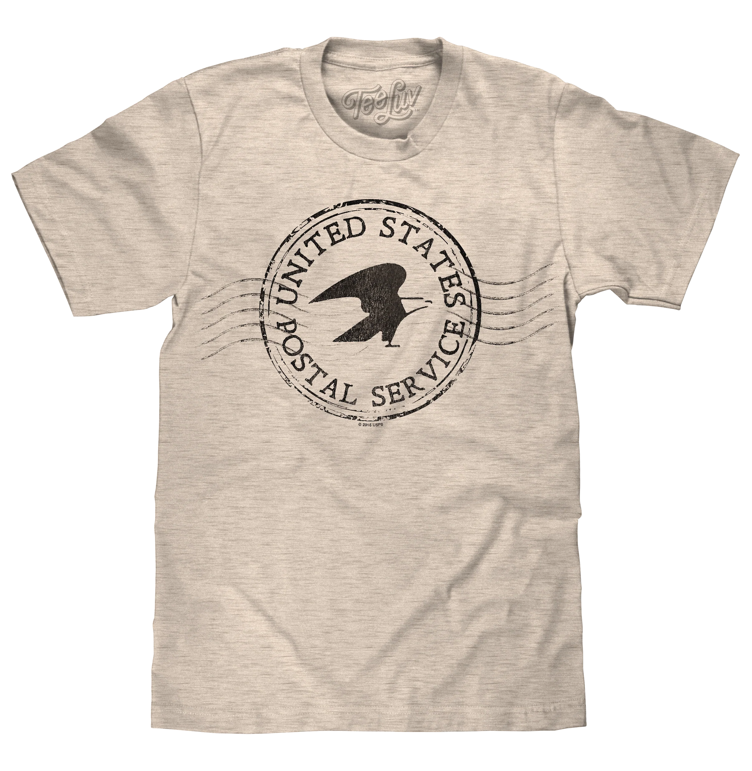 USPS Postmark T-Shirt - Oatmeal