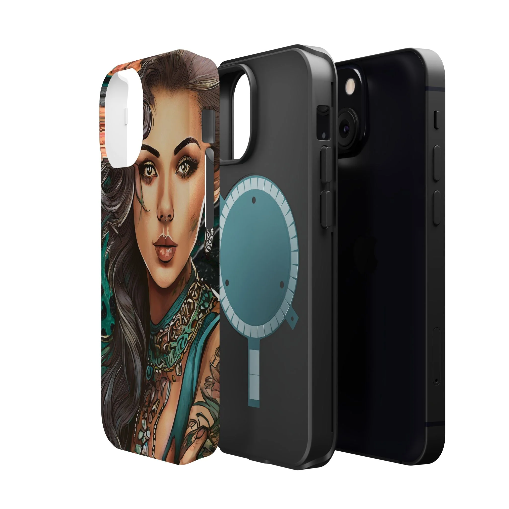 Vibrant Beauty Magnetic Tough Phone Case - Image 66