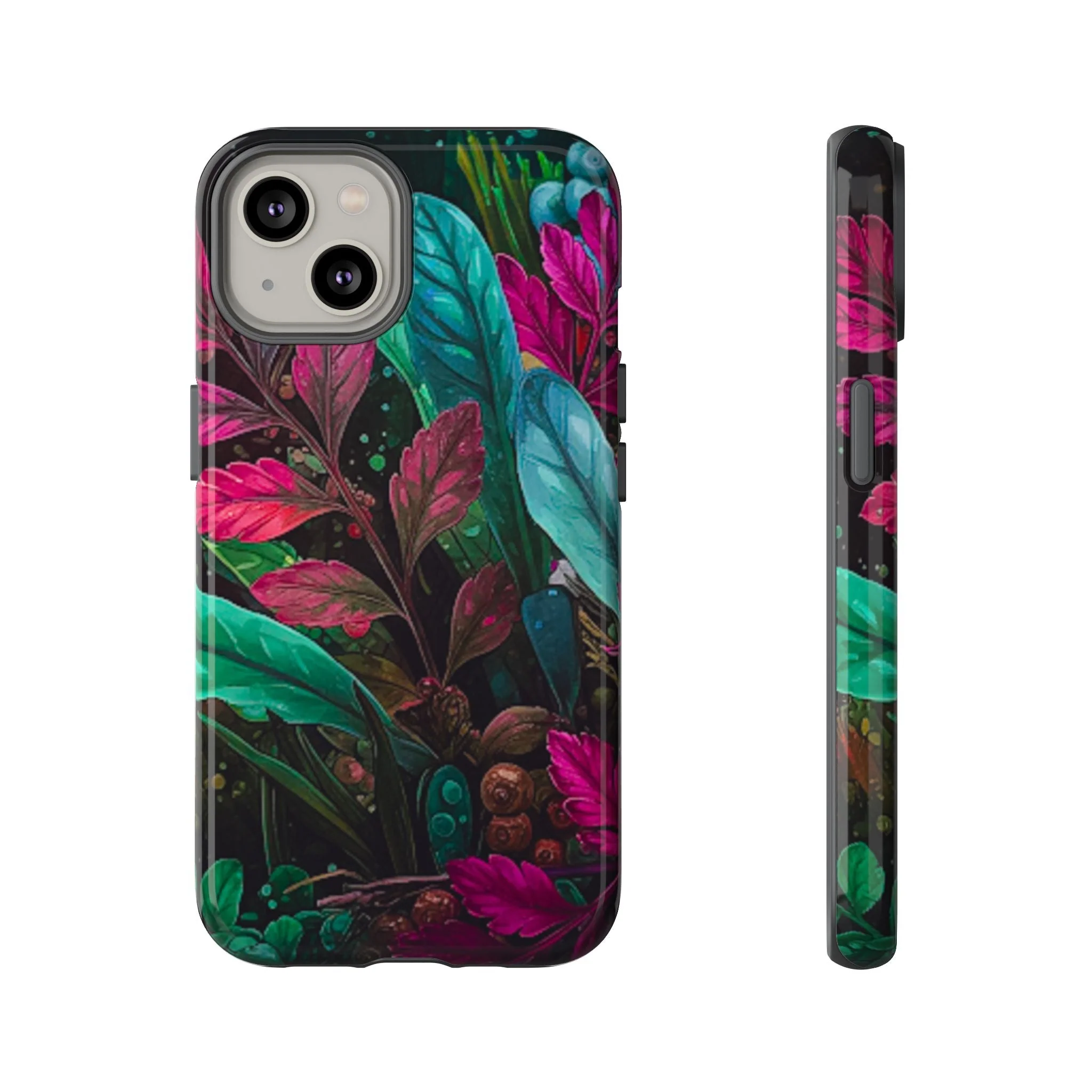 Vibrant Floral Tough Phone Case - Image 23