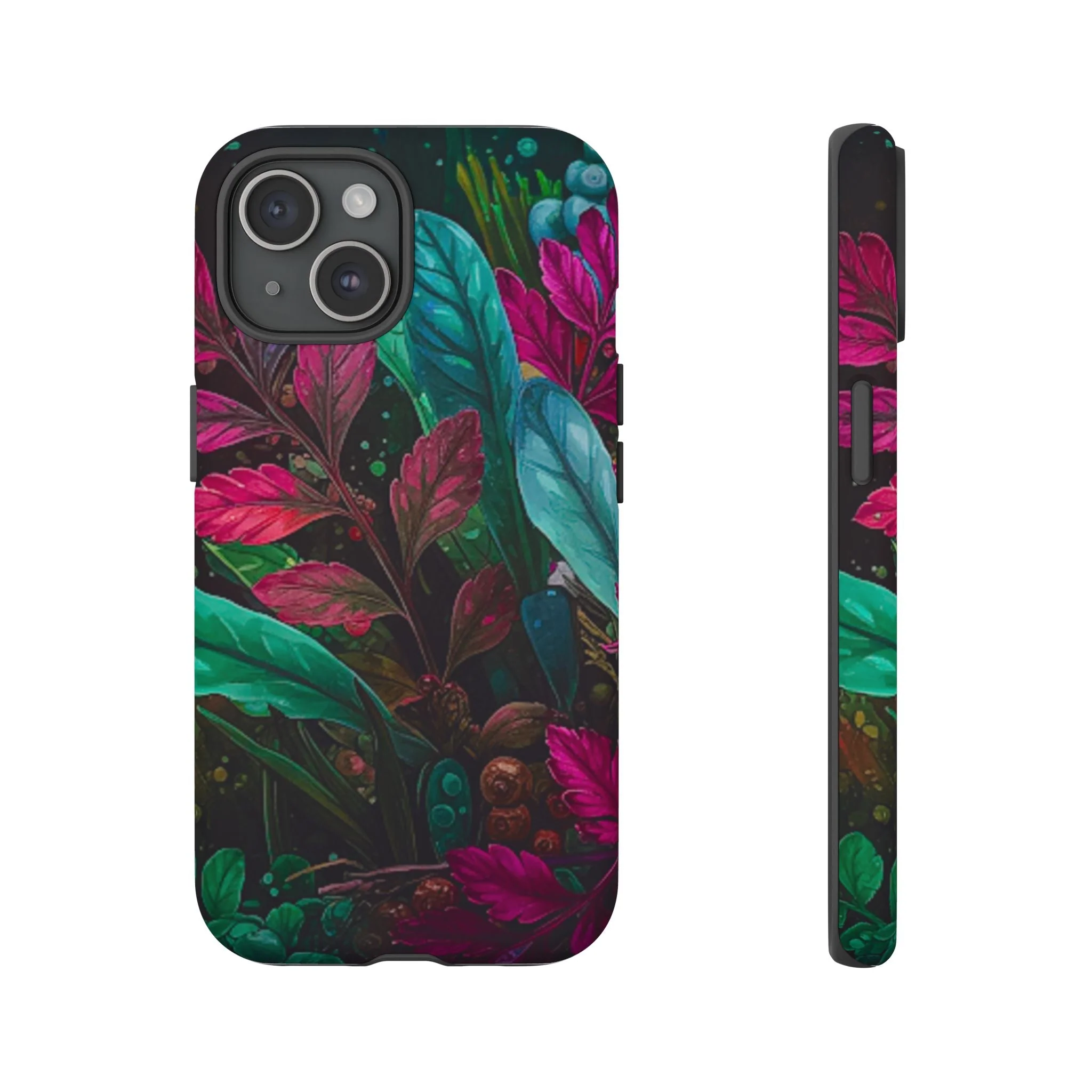 Vibrant Floral Tough Phone Case - Image 30