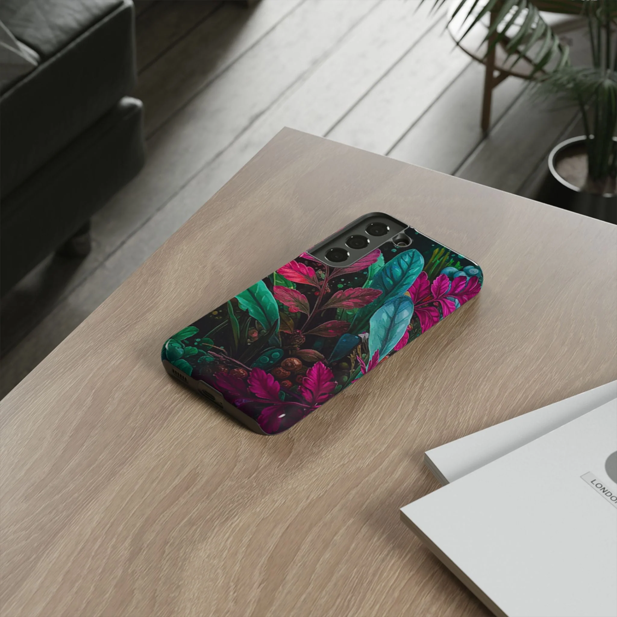 Vibrant Floral Tough Phone Case - Image 55