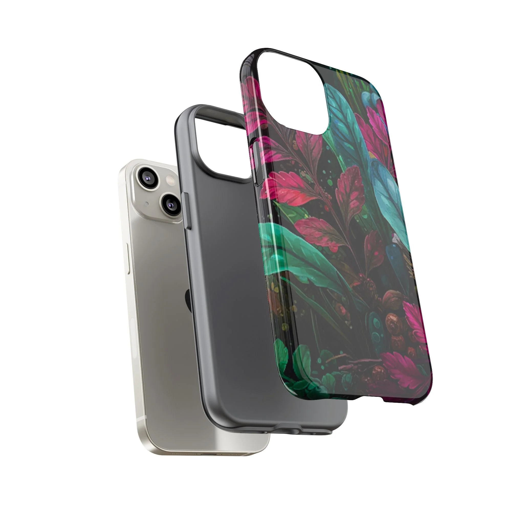Vibrant Floral Tough Phone Case - Image 58