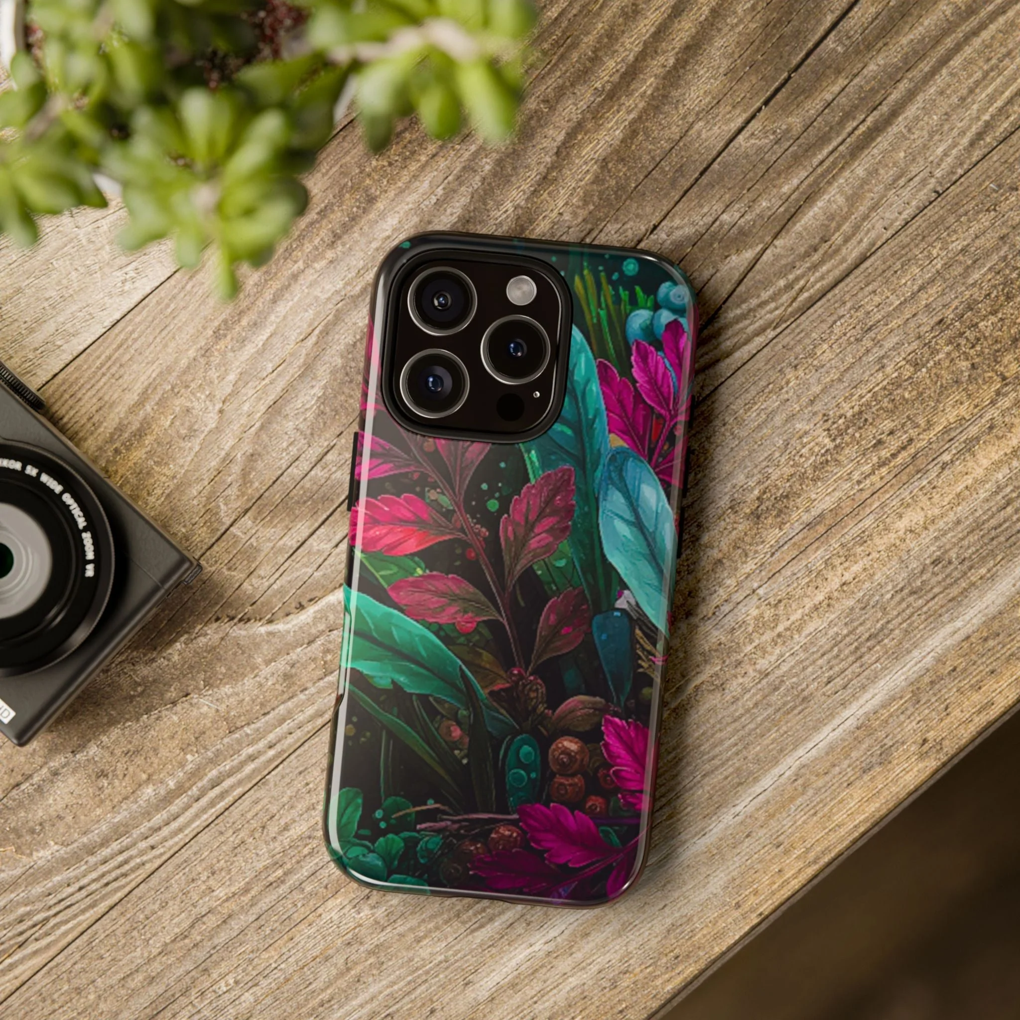 Vibrant Floral Tough Phone Case - Image 99