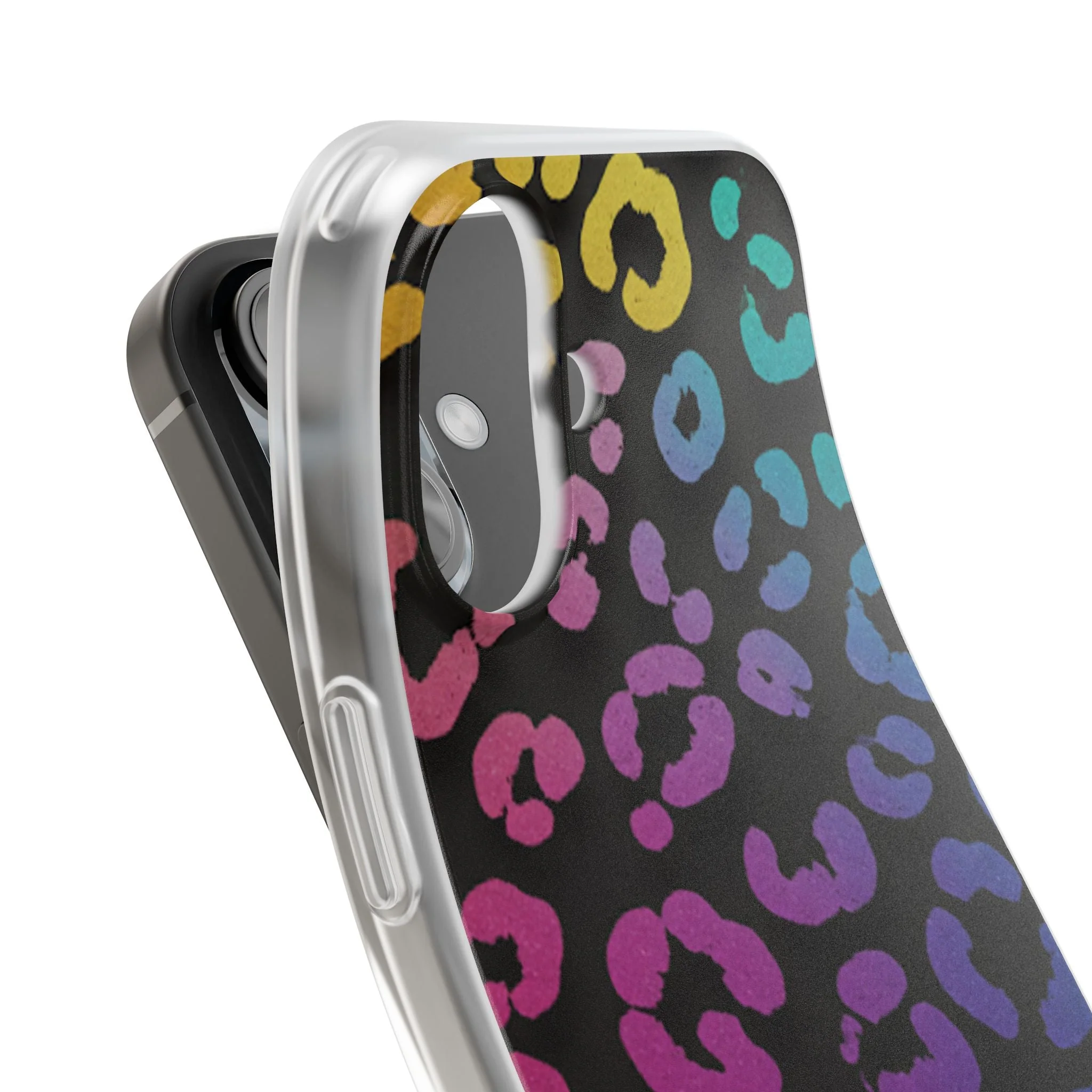 Vibrant Leopard Print Flexi Phone Case - Image 109