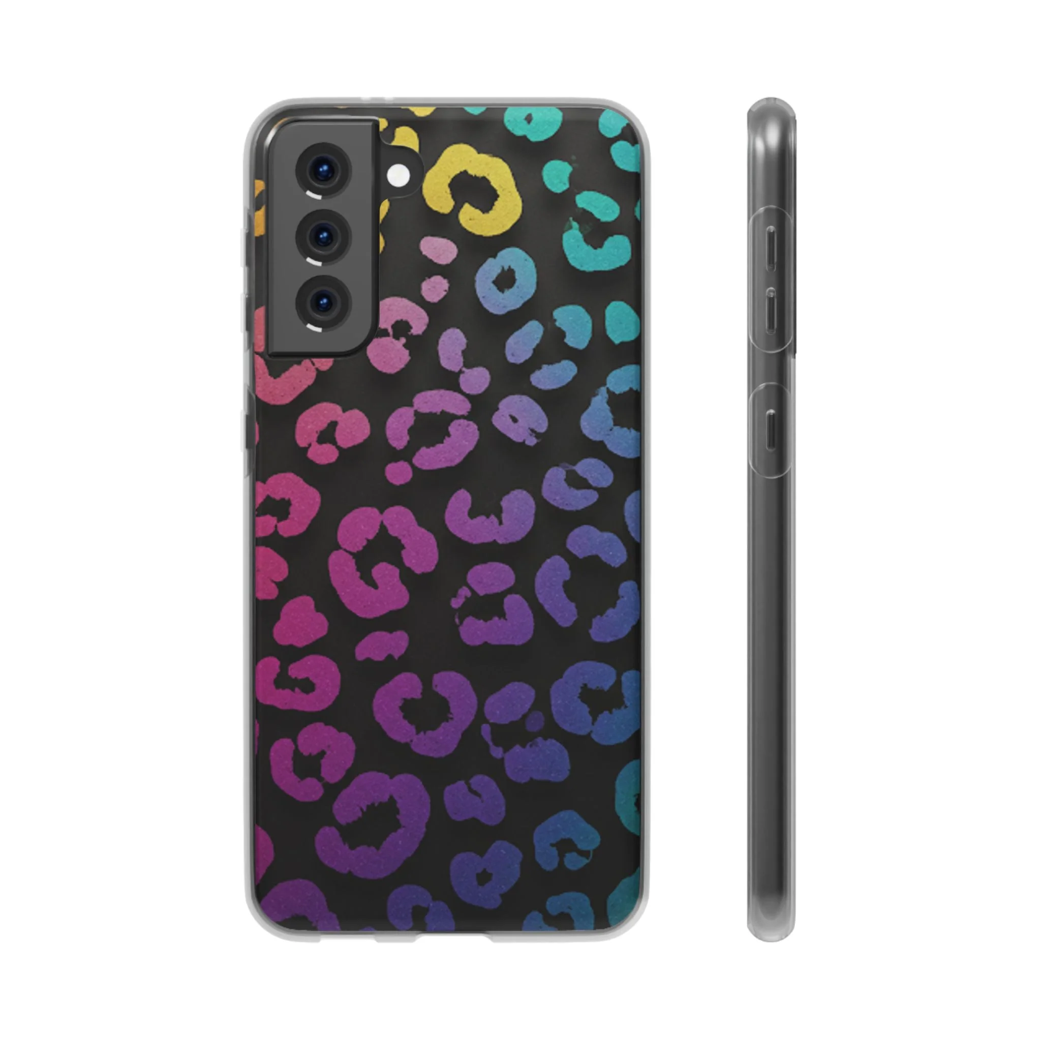 Vibrant Leopard Print Flexi Phone Case - Image 17