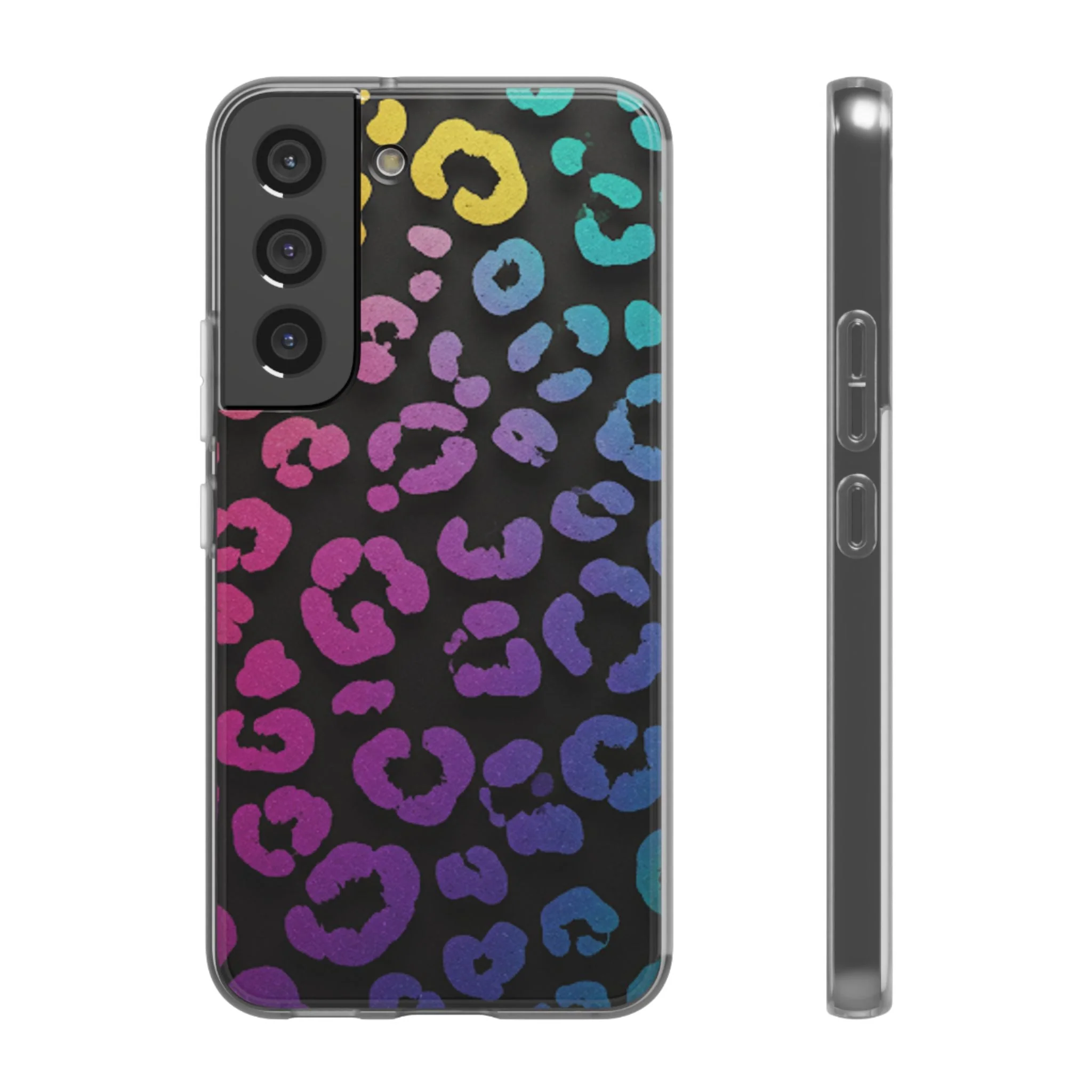 Vibrant Leopard Print Flexi Phone Case - Image 18