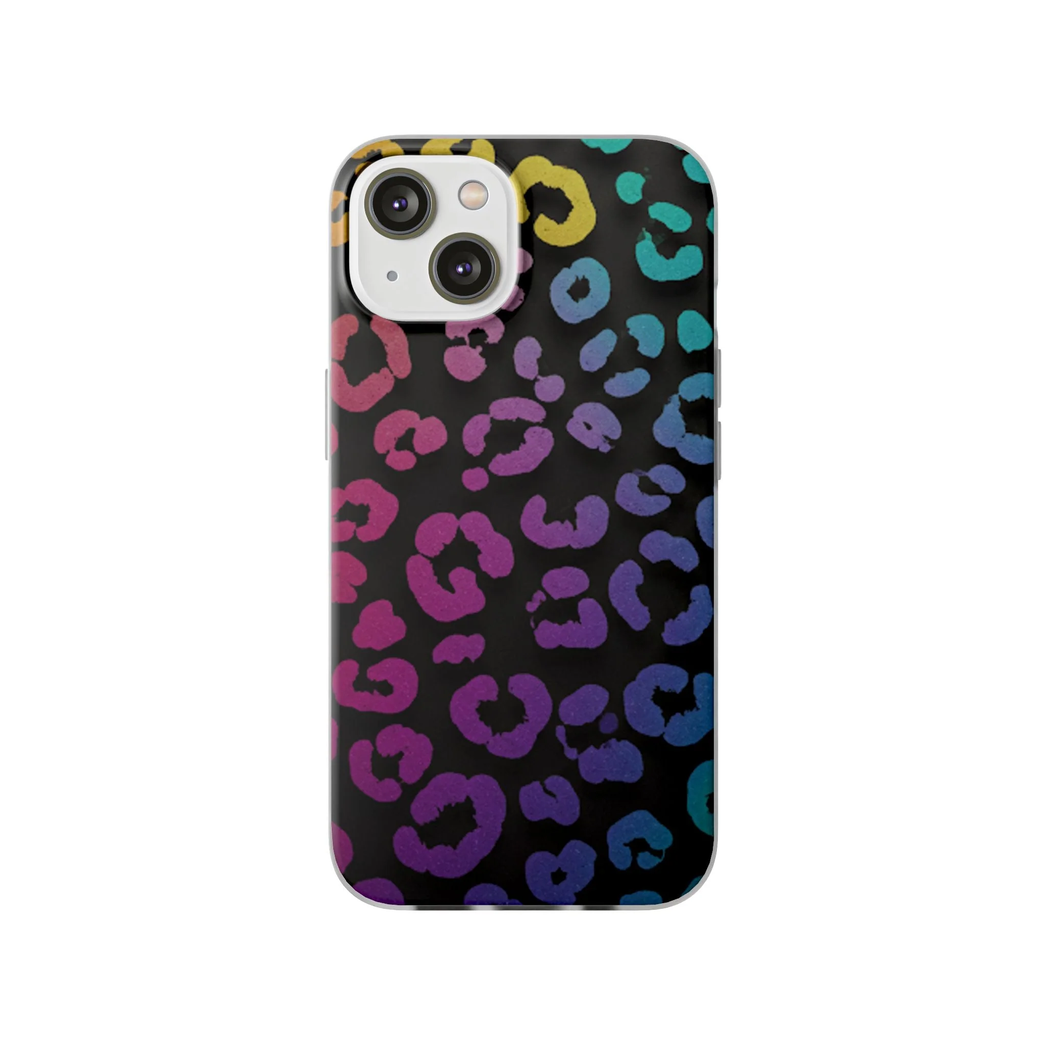 Vibrant Leopard Print Flexi Phone Case - Image 20