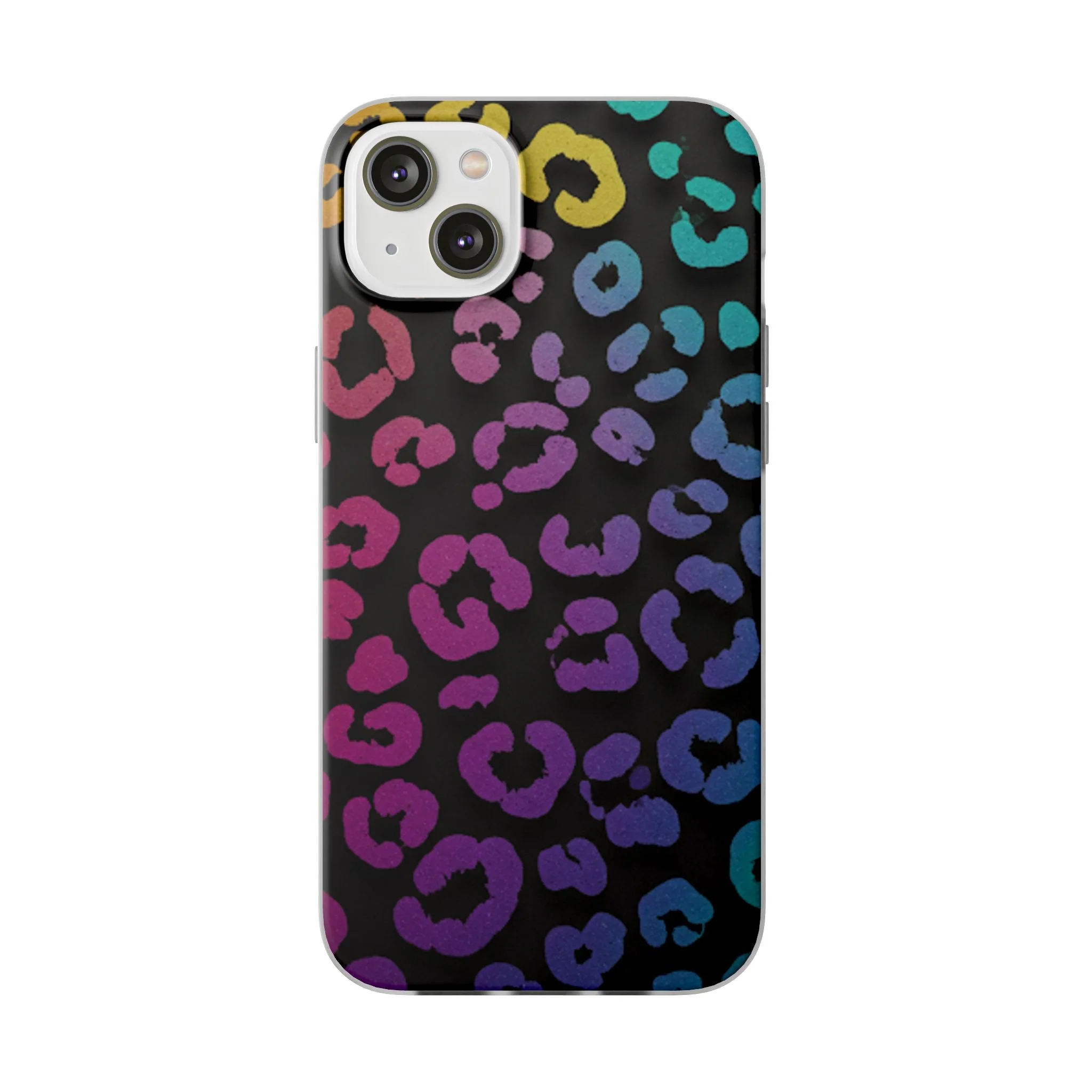 Vibrant Leopard Print Flexi Phone Case - Image 22
