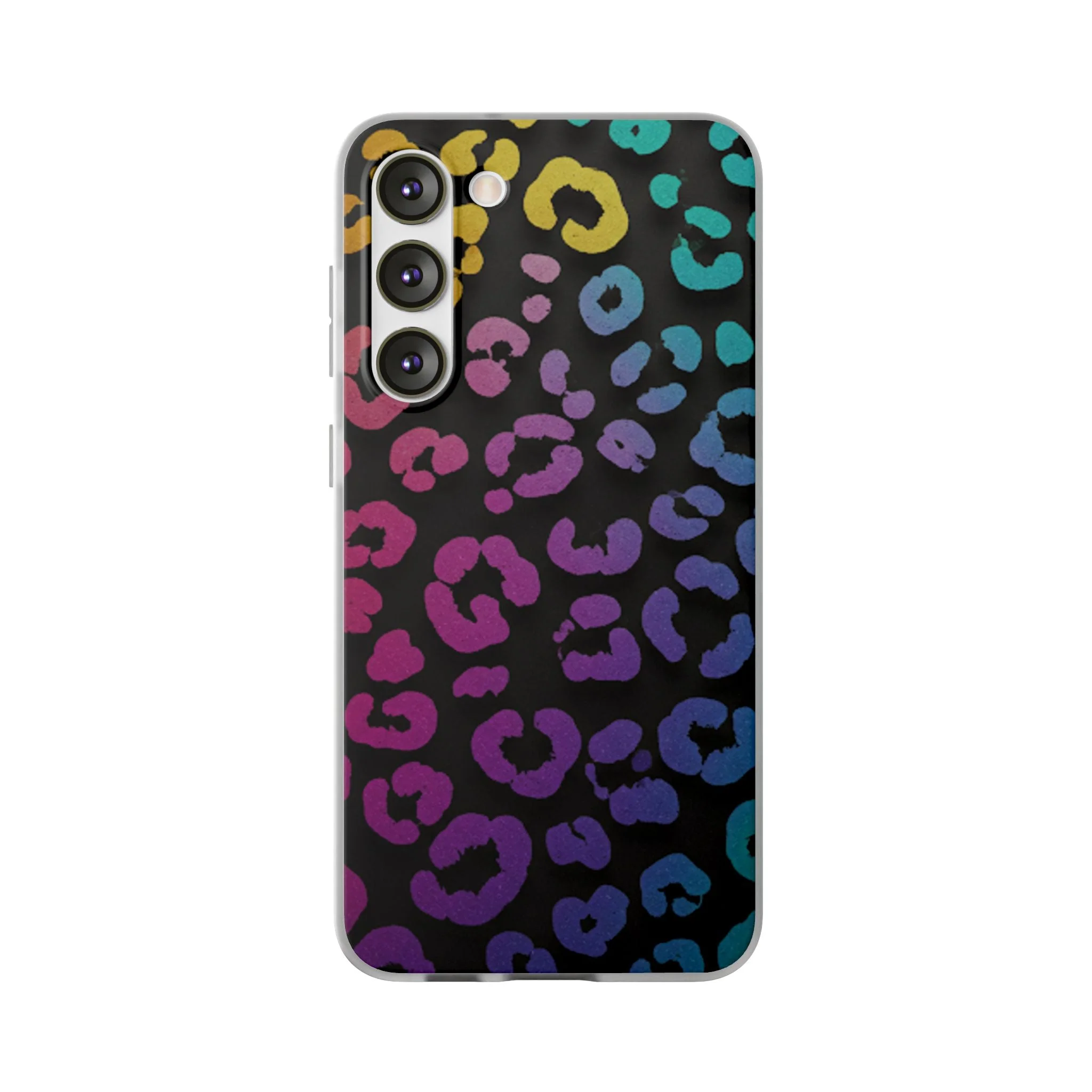 Vibrant Leopard Print Flexi Phone Case - Image 25