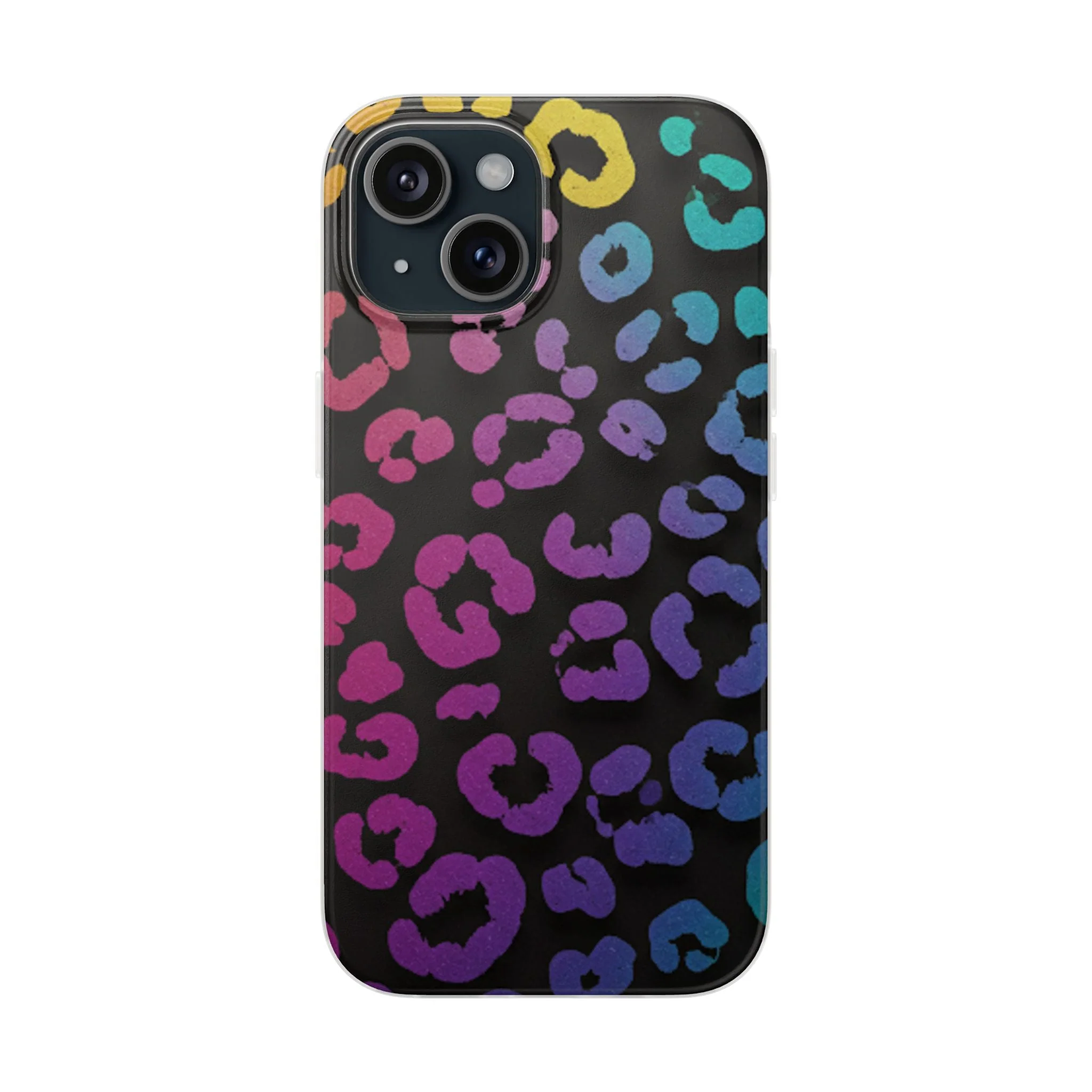 Vibrant Leopard Print Flexi Phone Case - Image 26