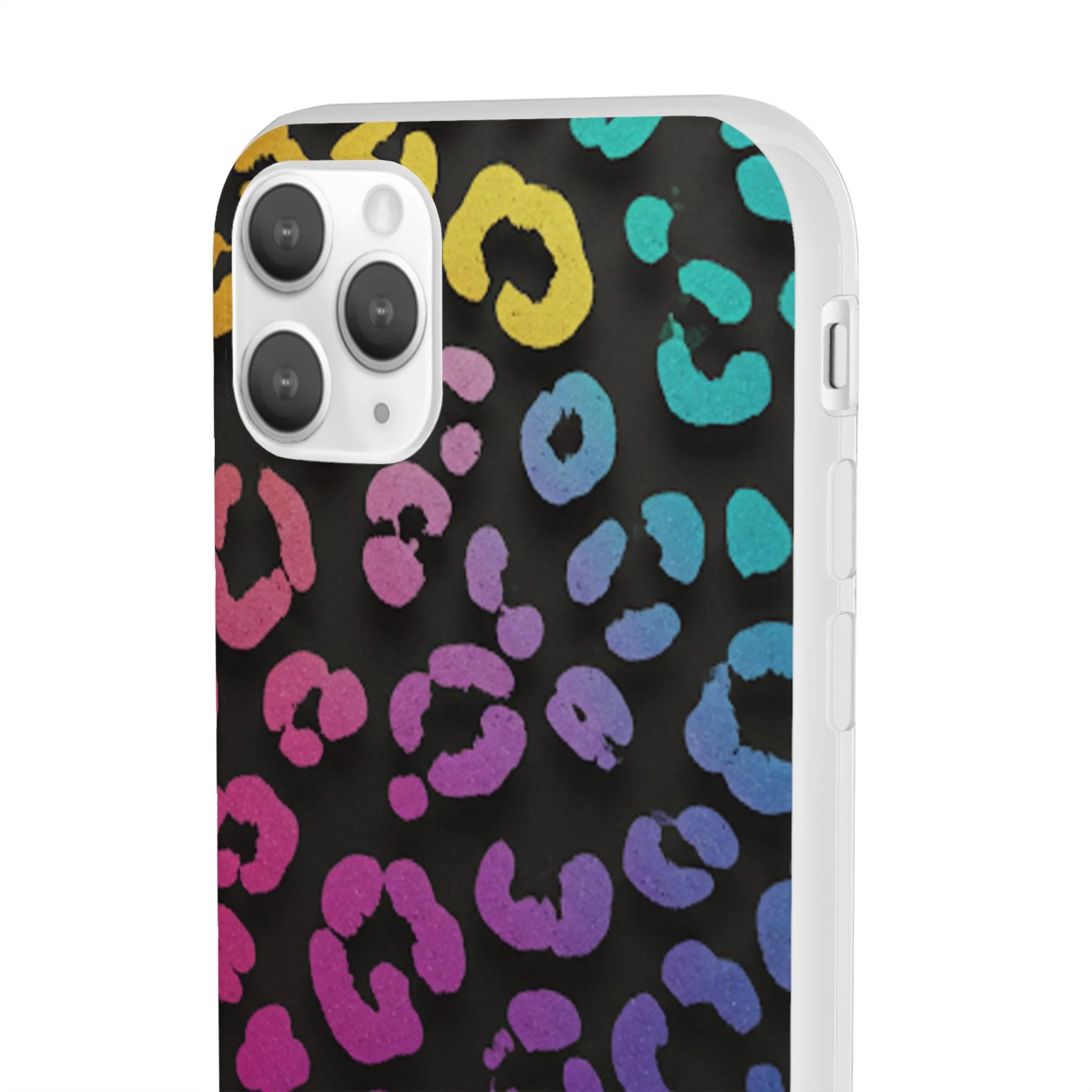 Vibrant Leopard Print Flexi Phone Case - Image 52