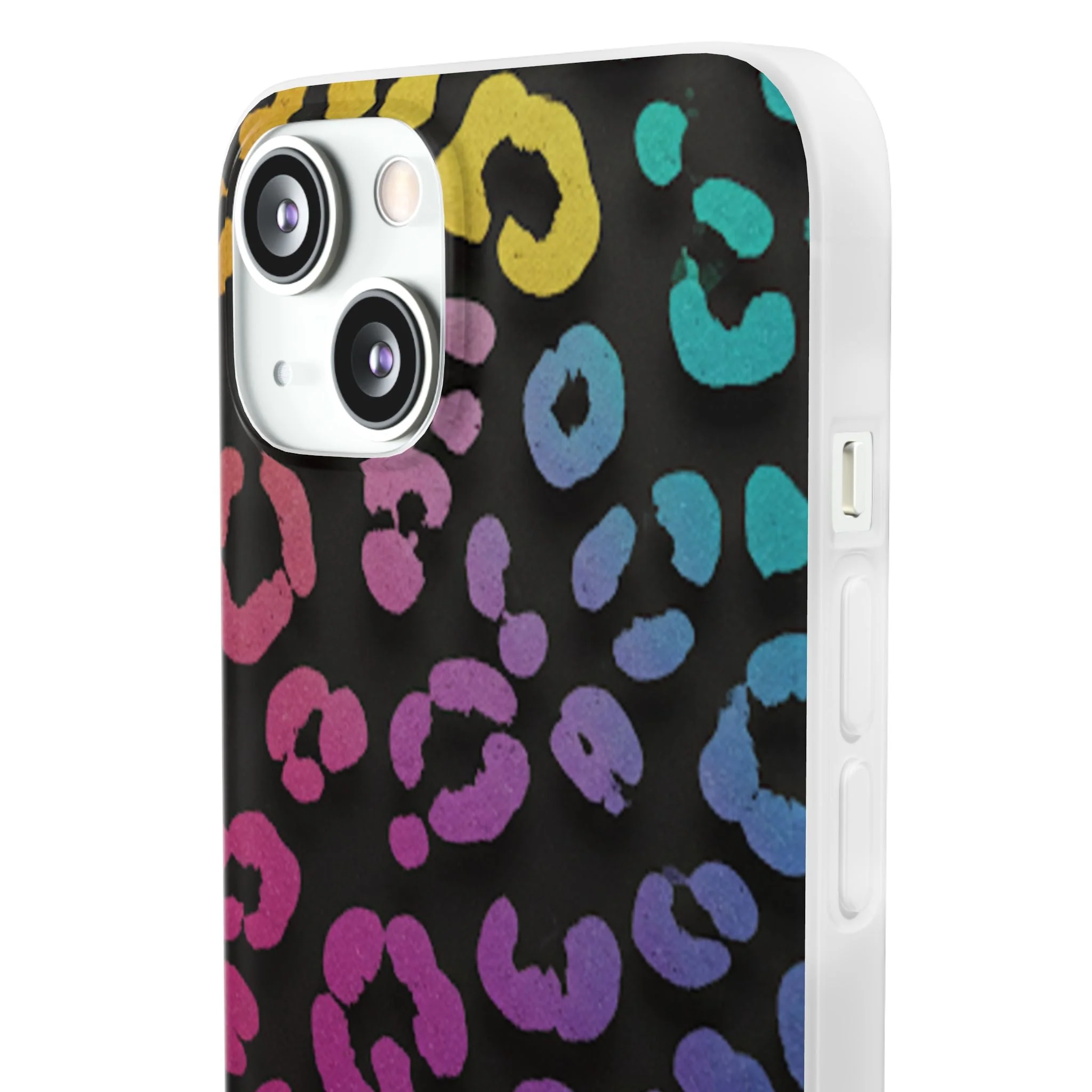 Vibrant Leopard Print Flexi Phone Case - Image 60