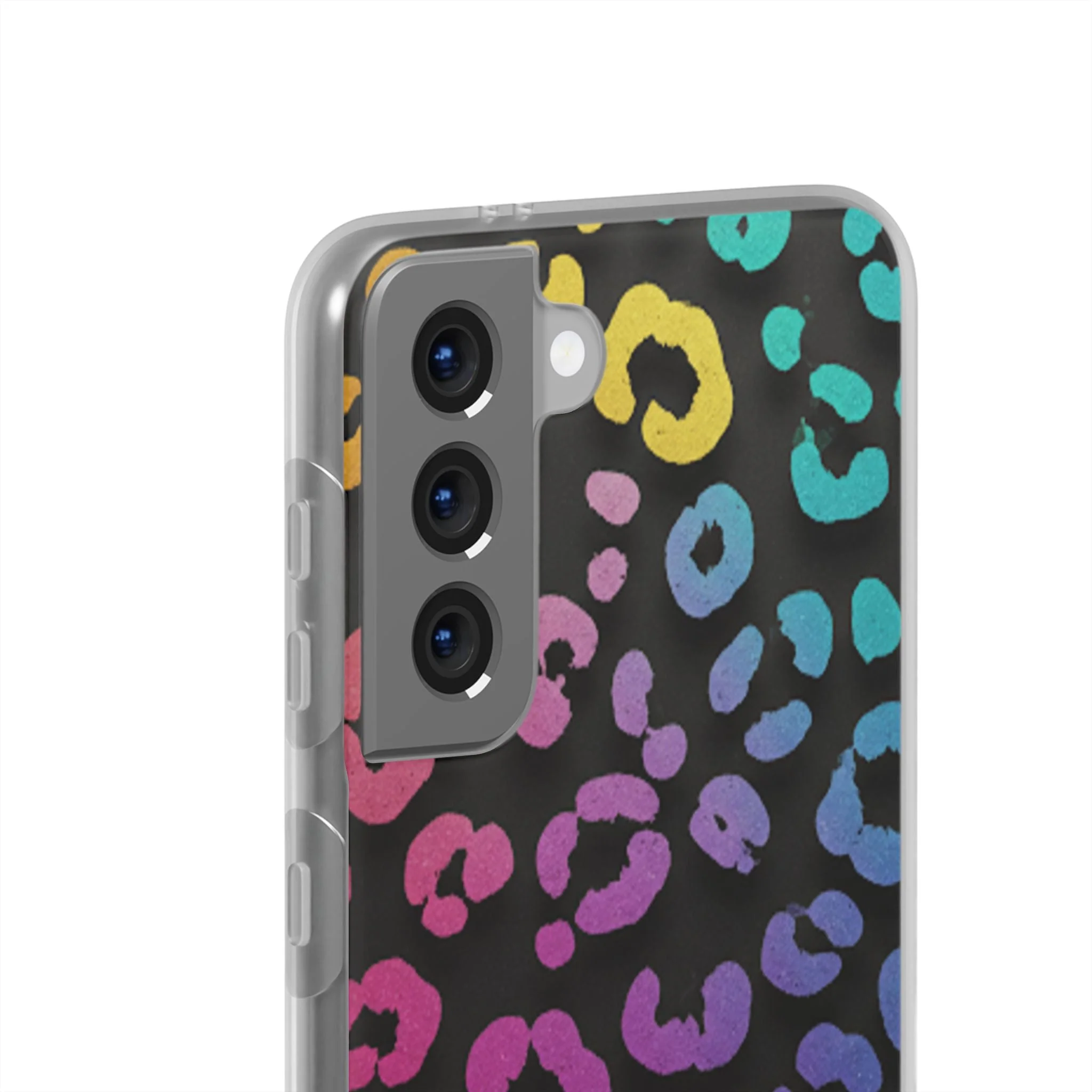 Vibrant Leopard Print Flexi Phone Case - Image 66