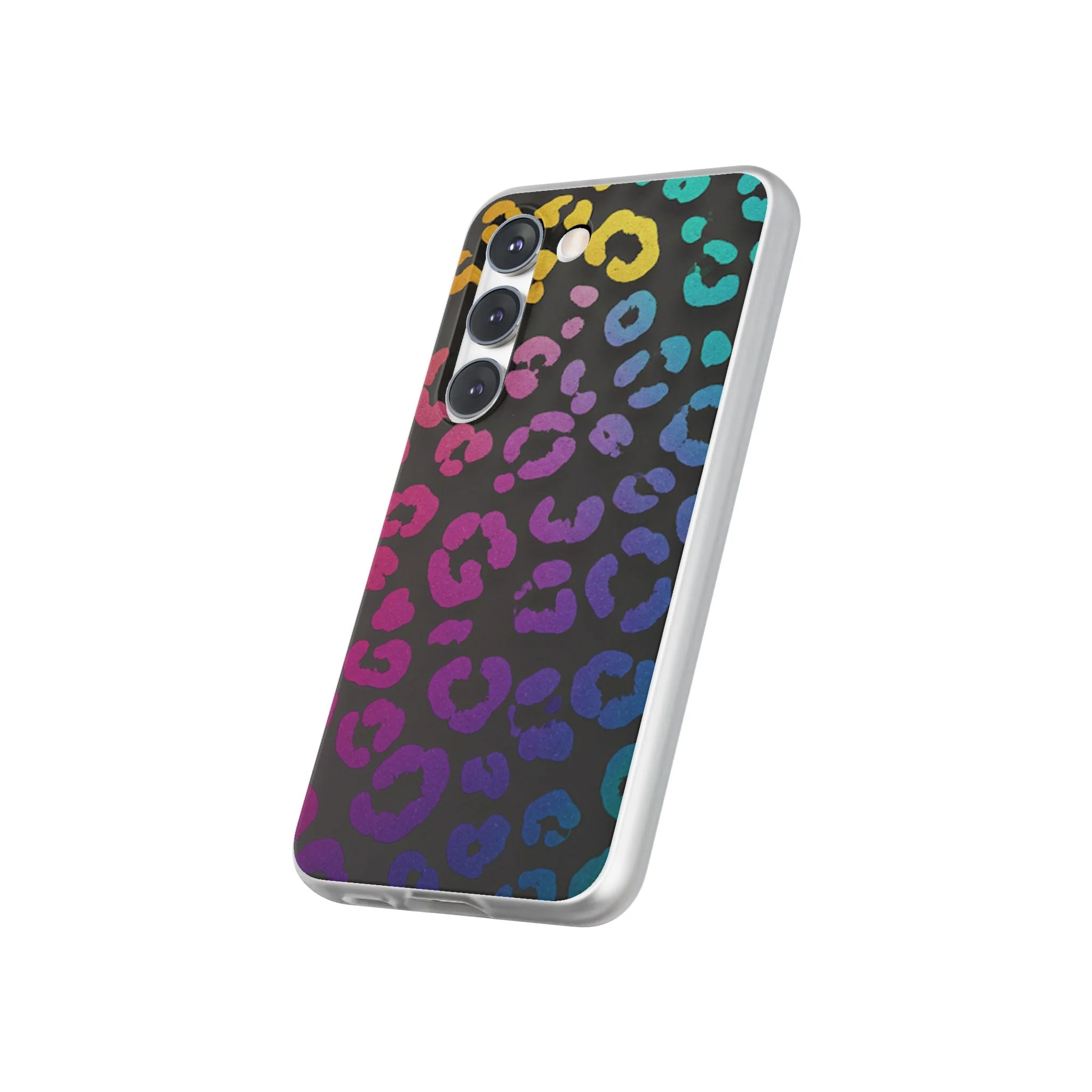 Vibrant Leopard Print Flexi Phone Case - Image 88