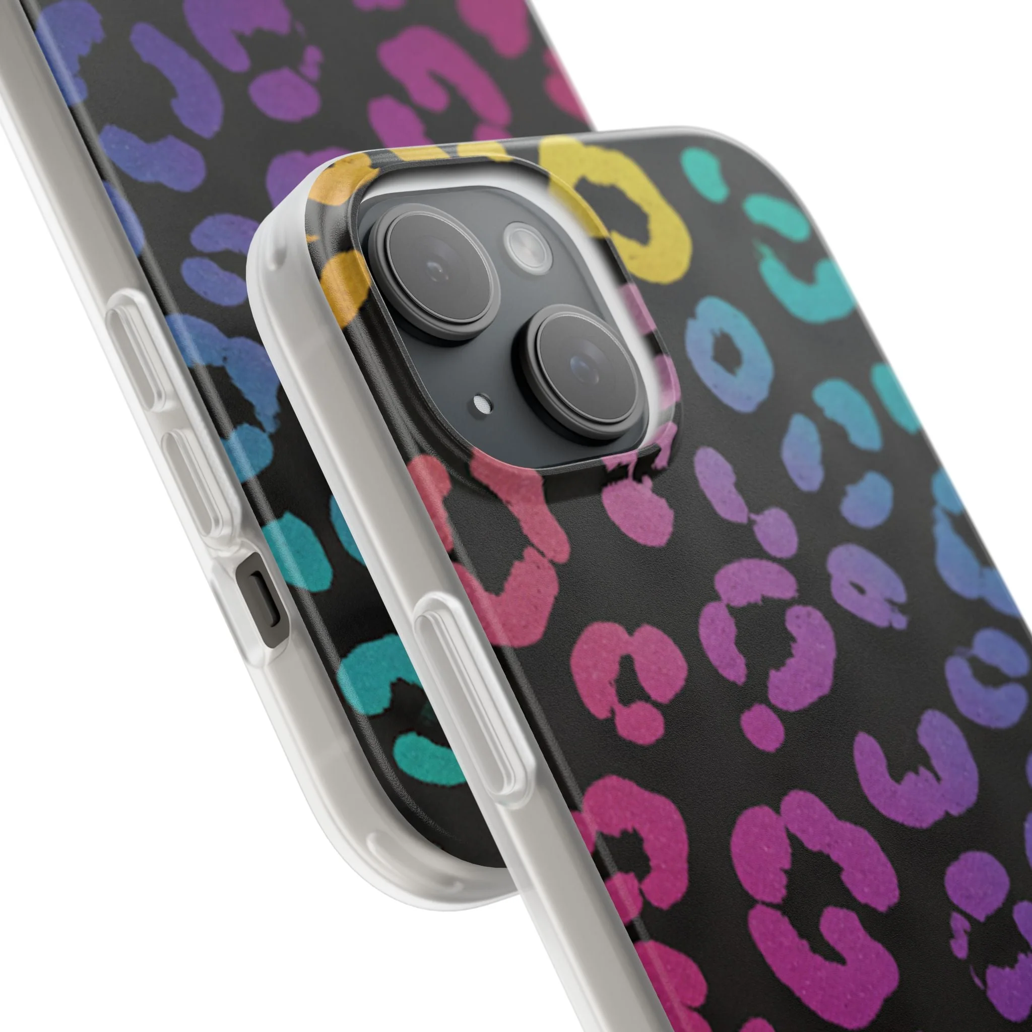 Vibrant Leopard Print Flexi Phone Case - Image 93