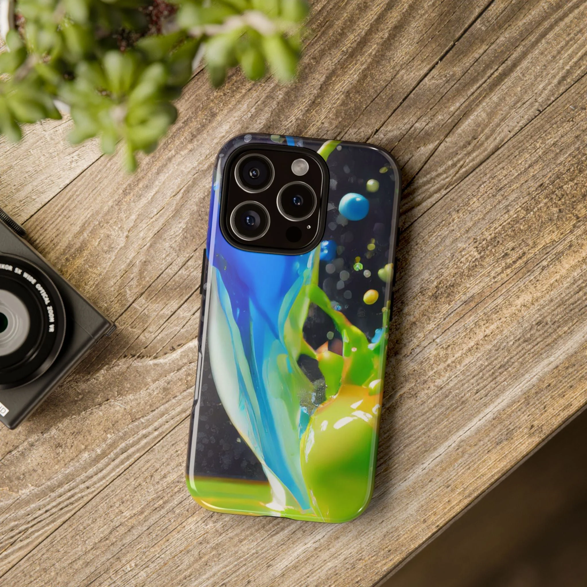Vibrant Paint Splash Phone Case - Tough & Stylish Protection - Image 103