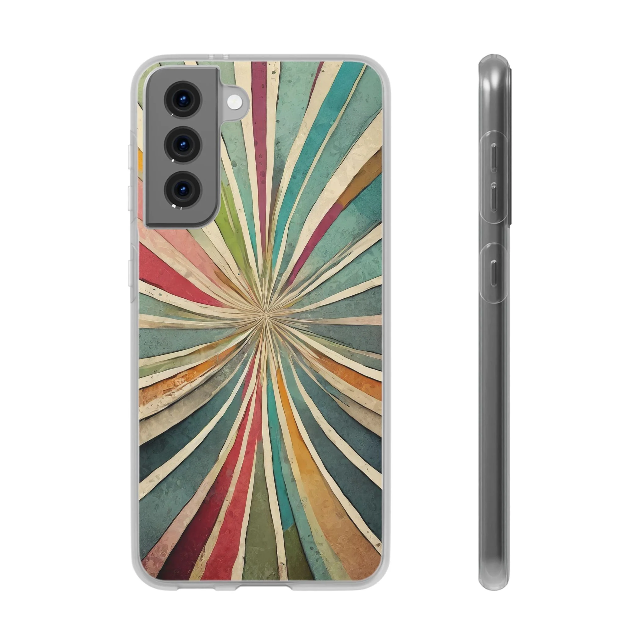 Vibrant Rainbow Flexi Phone Case - Image 16