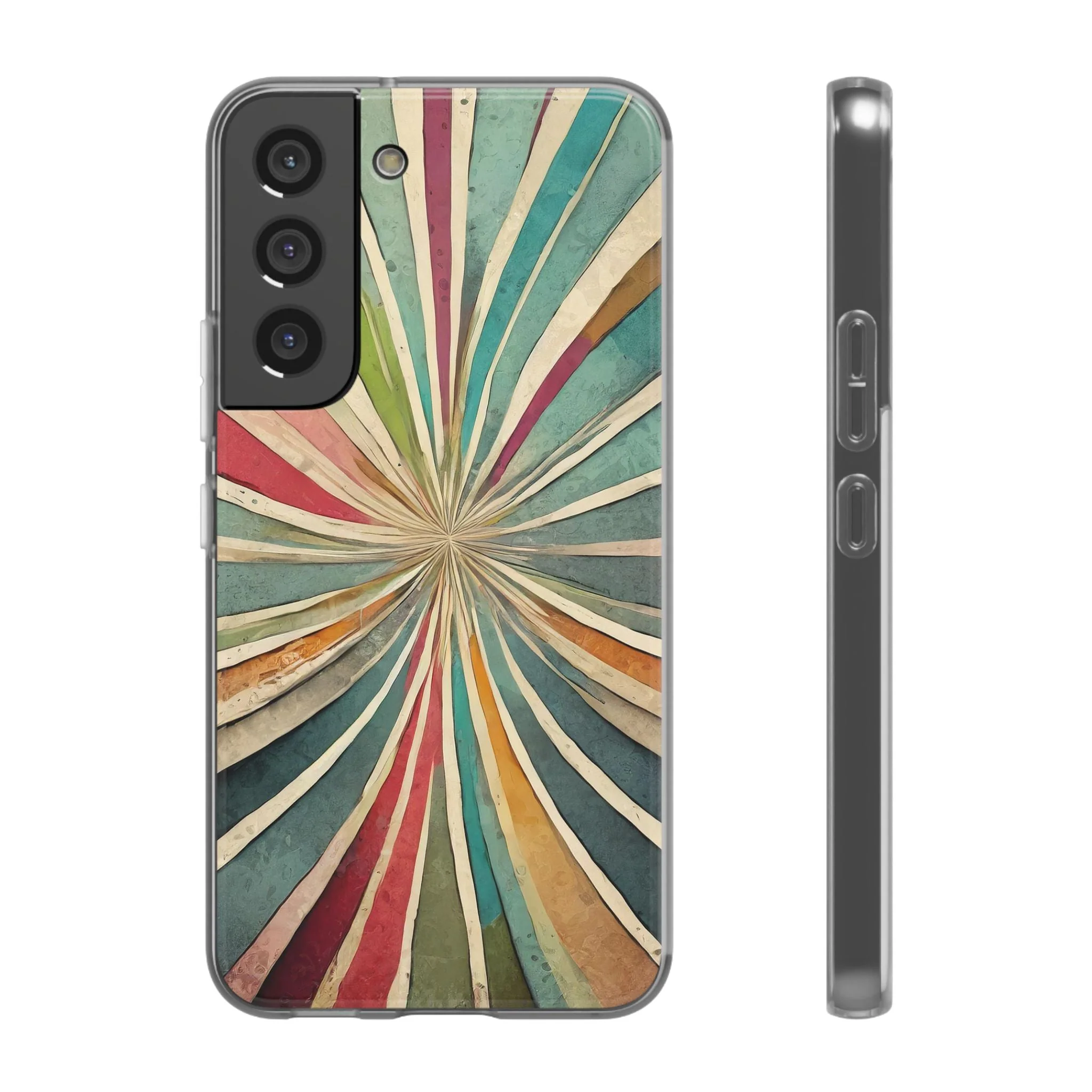 Vibrant Rainbow Flexi Phone Case - Image 17