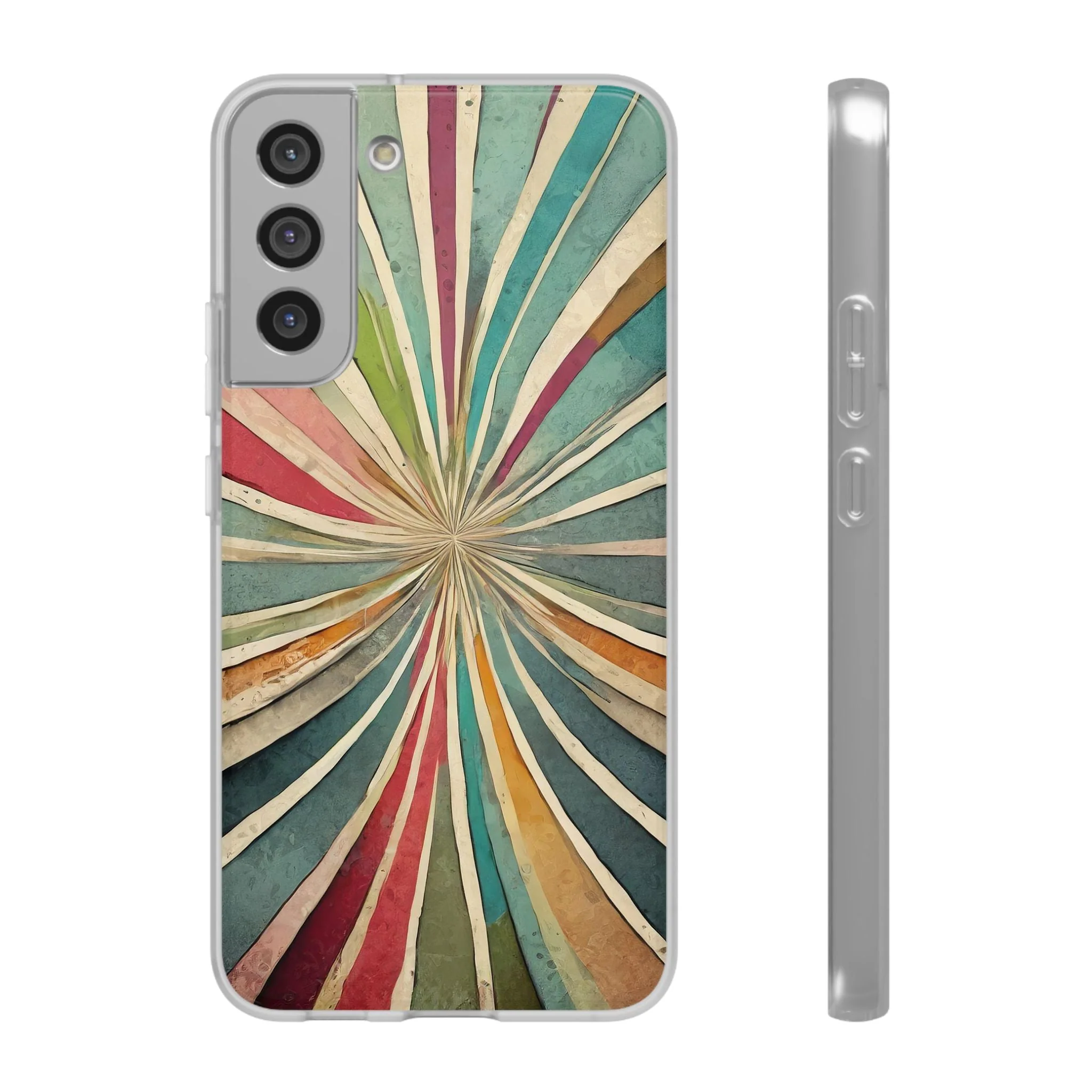 Vibrant Rainbow Flexi Phone Case - Image 18