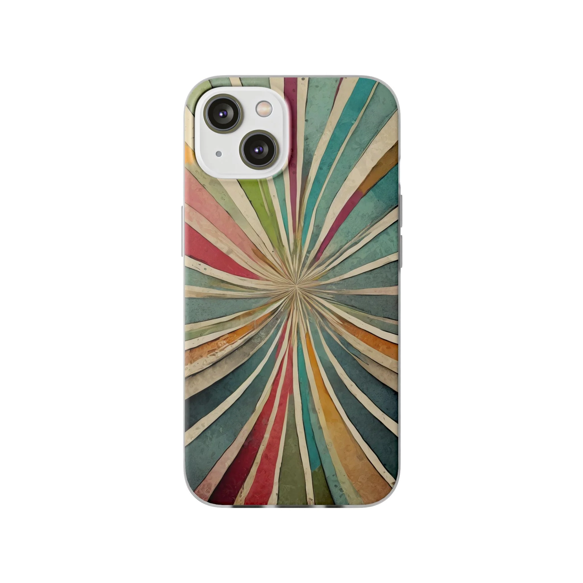Vibrant Rainbow Flexi Phone Case - Image 19