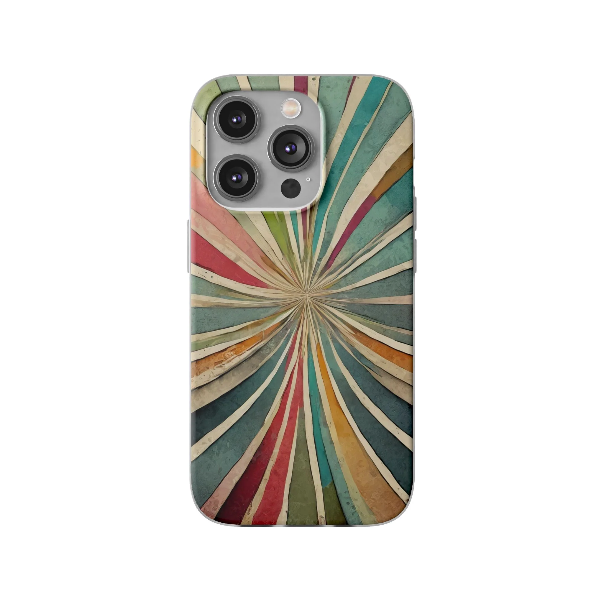 Vibrant Rainbow Flexi Phone Case - Image 20