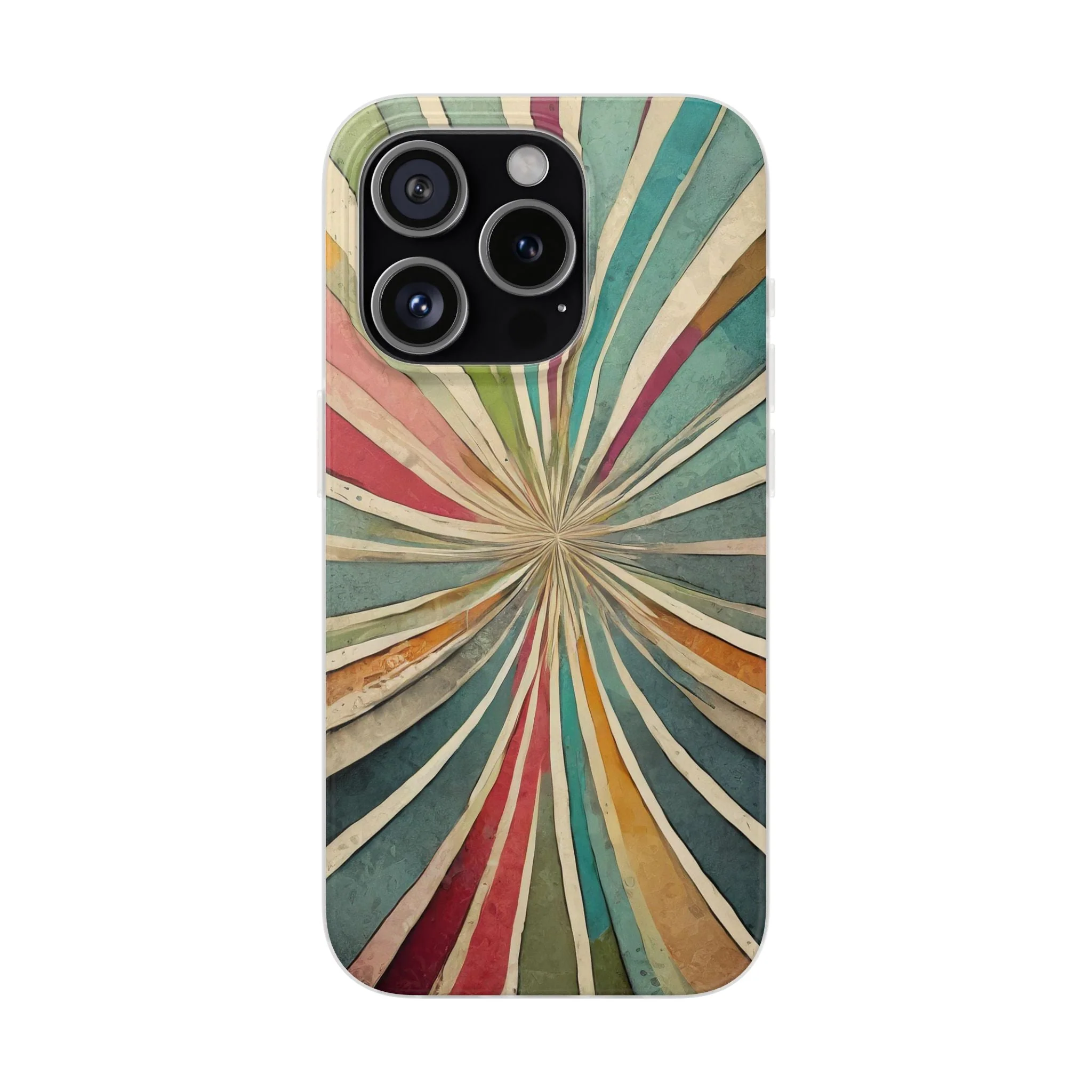 Vibrant Rainbow Flexi Phone Case - Image 25