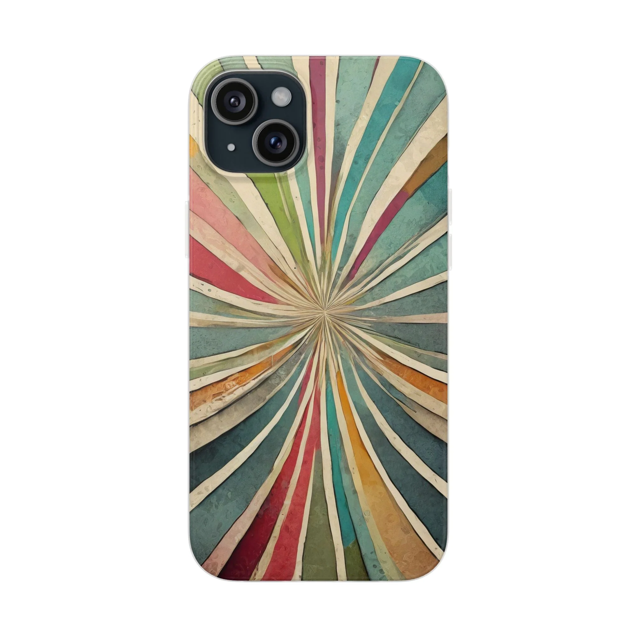 Vibrant Rainbow Flexi Phone Case - Image 26