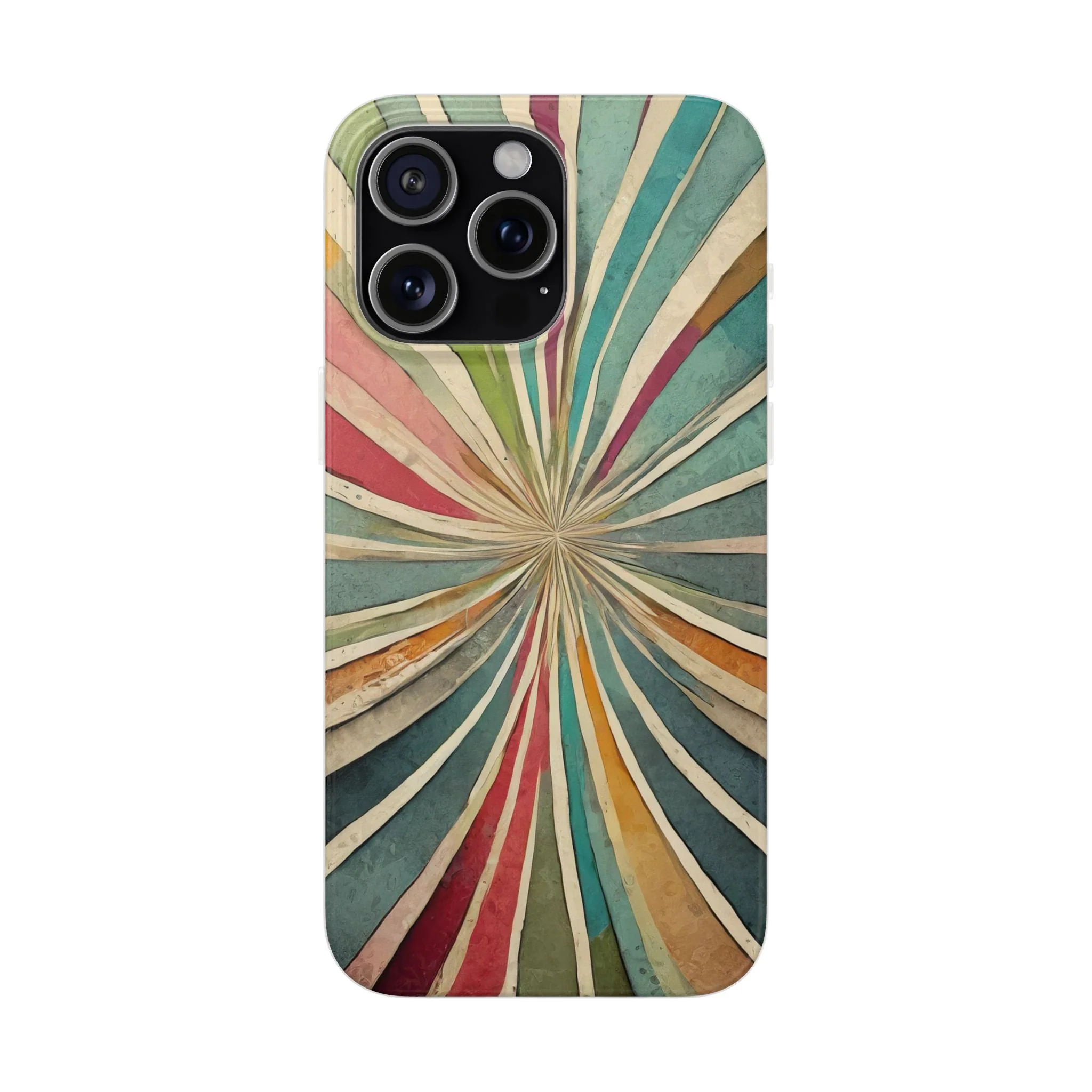 Vibrant Rainbow Flexi Phone Case - Image 27